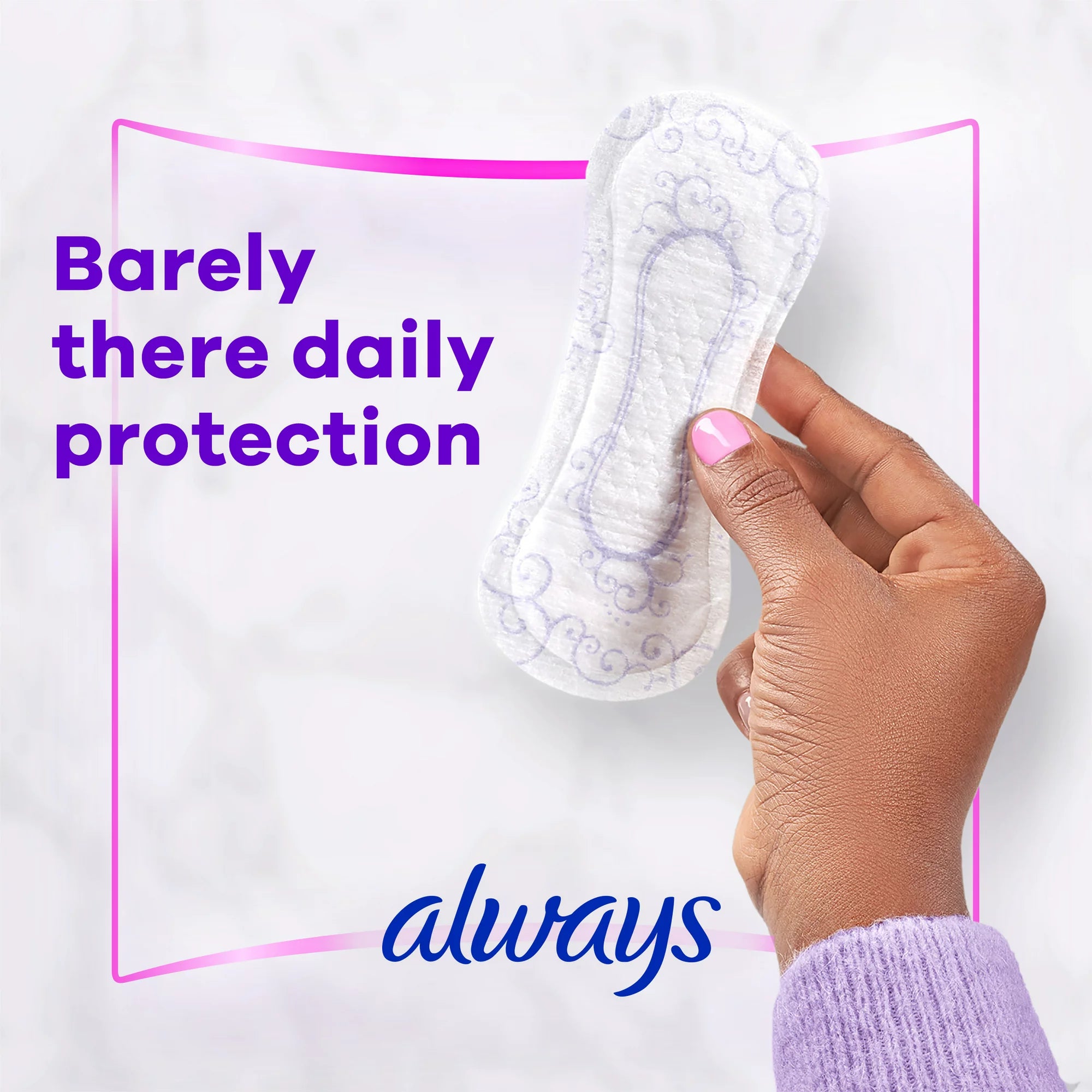 Always Radiant Daily Liners Light Absorbency