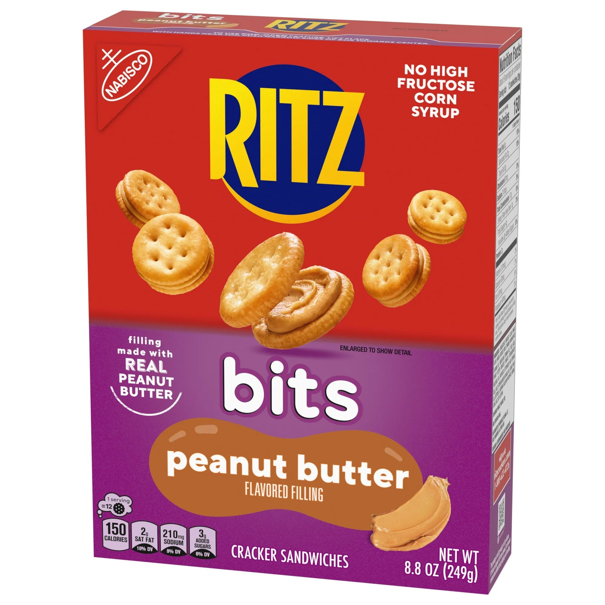 RITZ Bits Peanut Butter Sandwich Crackers