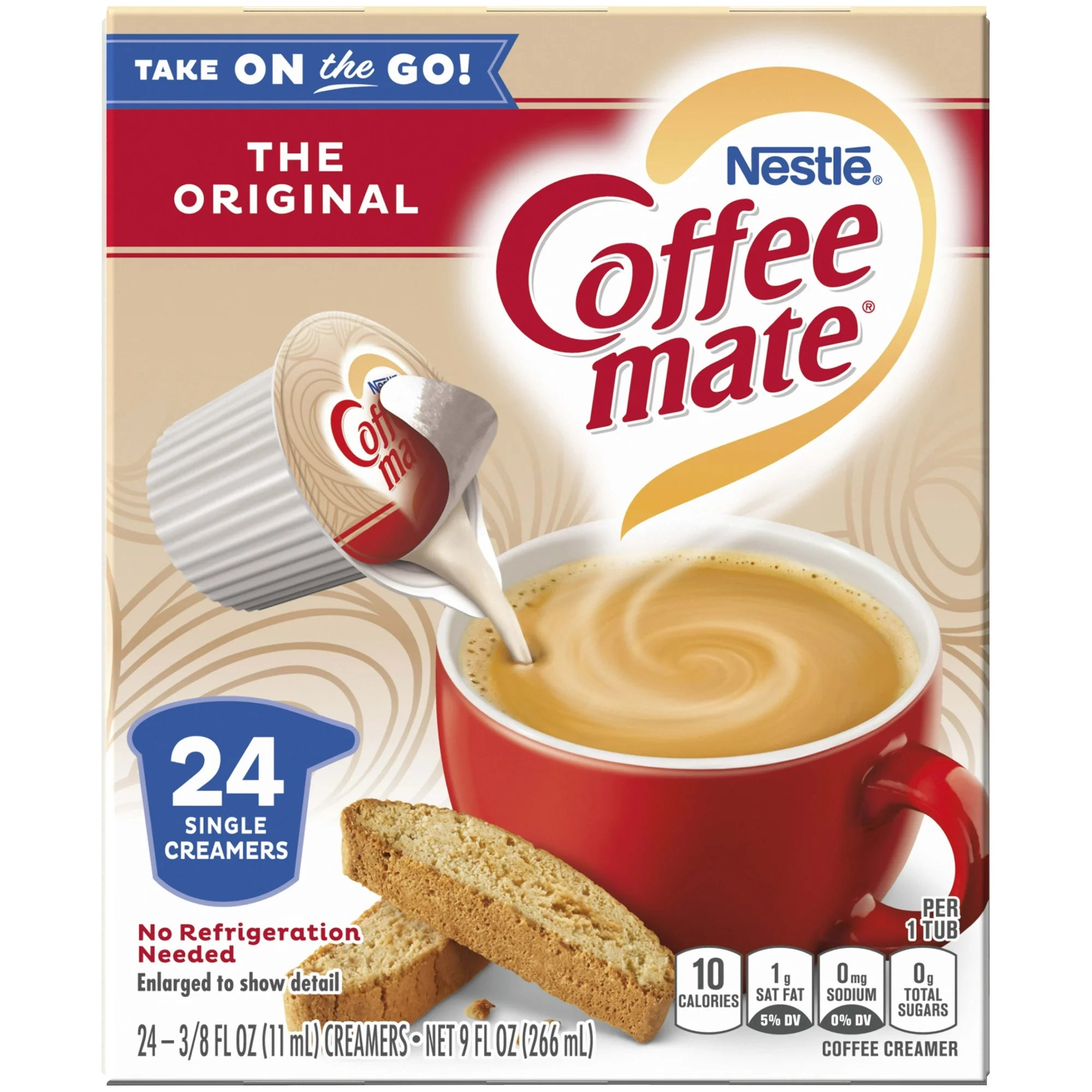 Nestle Coffee Mate Creamer Singles,9 fl oz