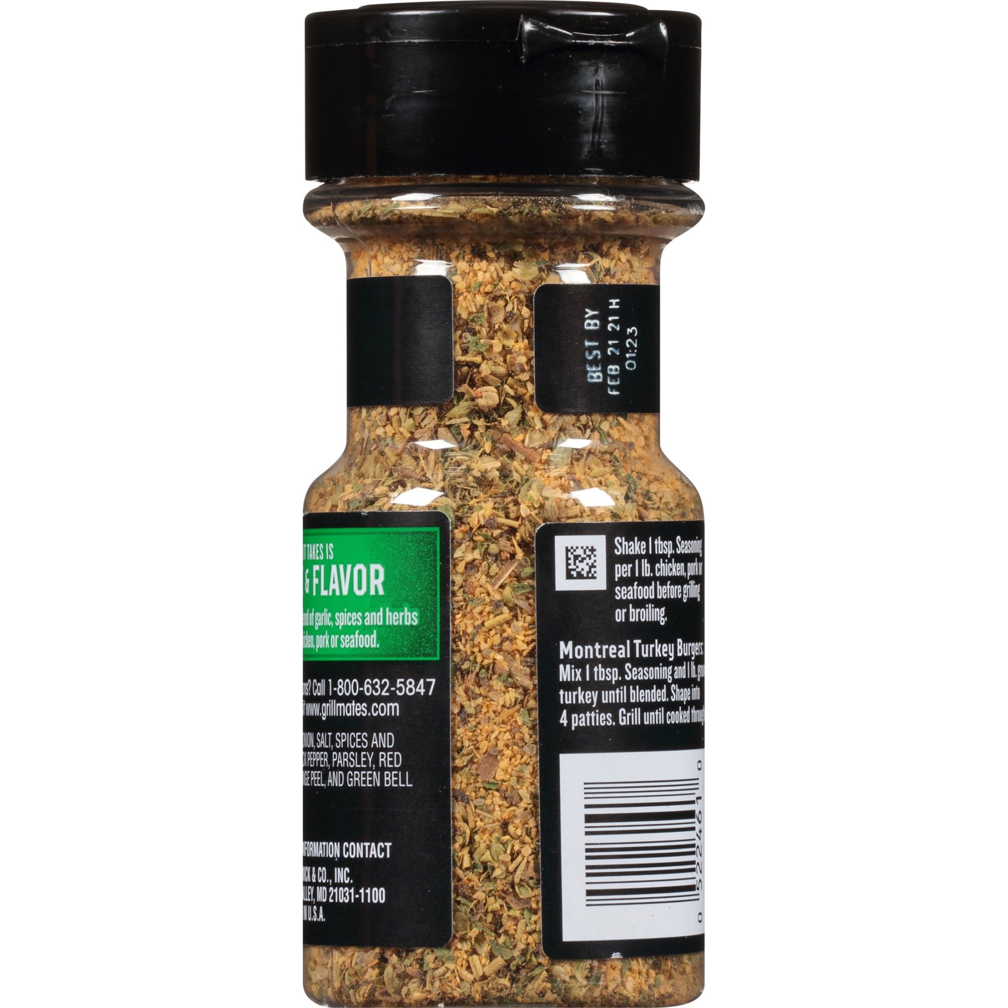 McCormick Grill Mates Montreal Seasoning, 2.75 oz 