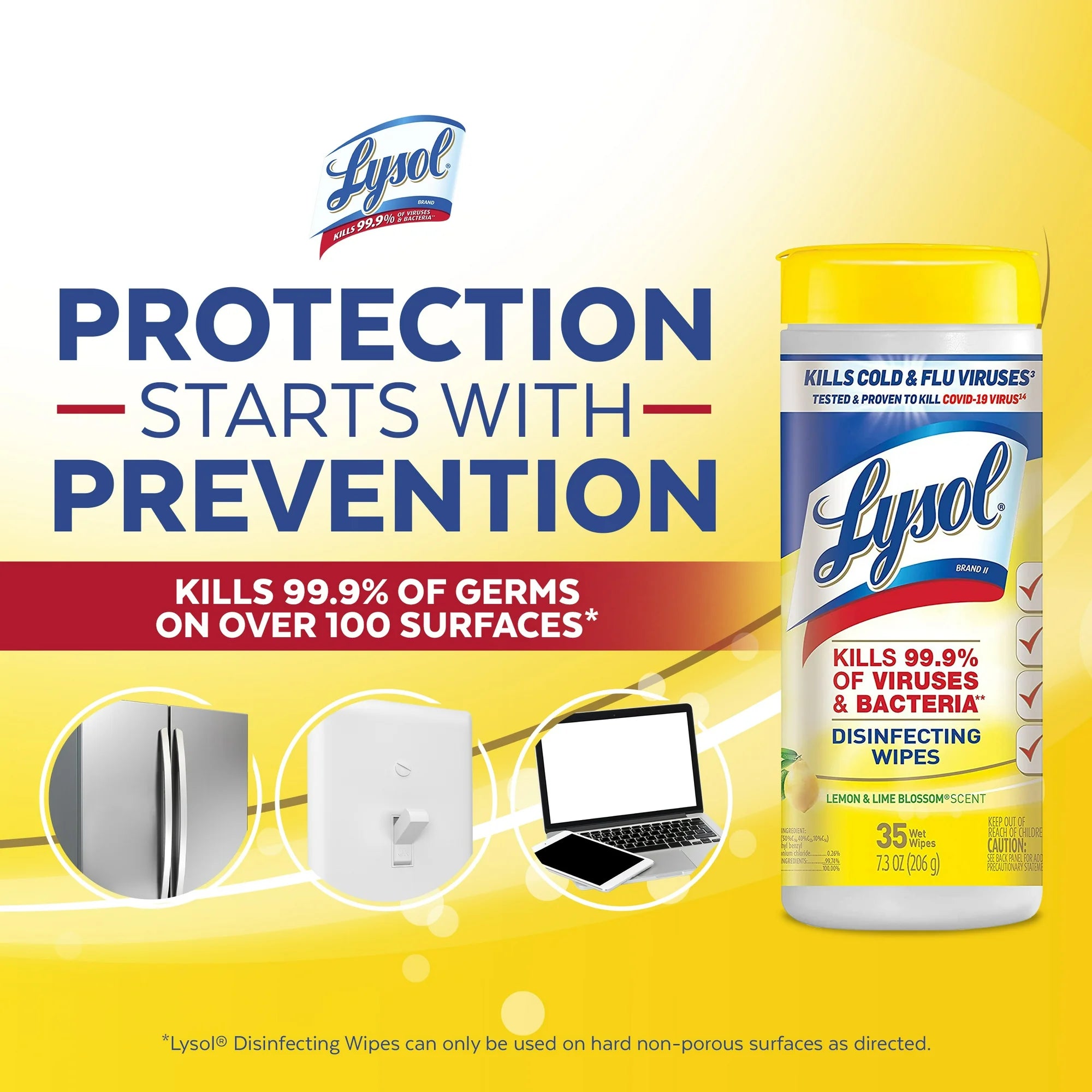 Lysol Disinfectant Multi-Surface Cleaning Wipes