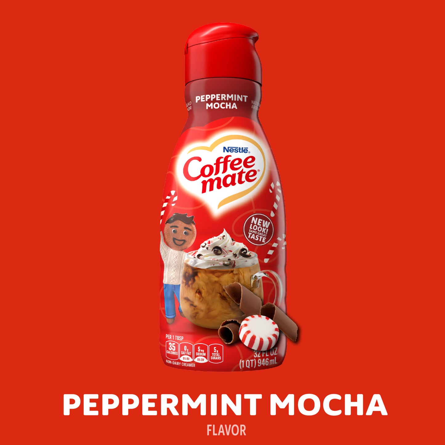 Nestle Coffee mate Peppermint Mocha Liquid Coffee Creamer