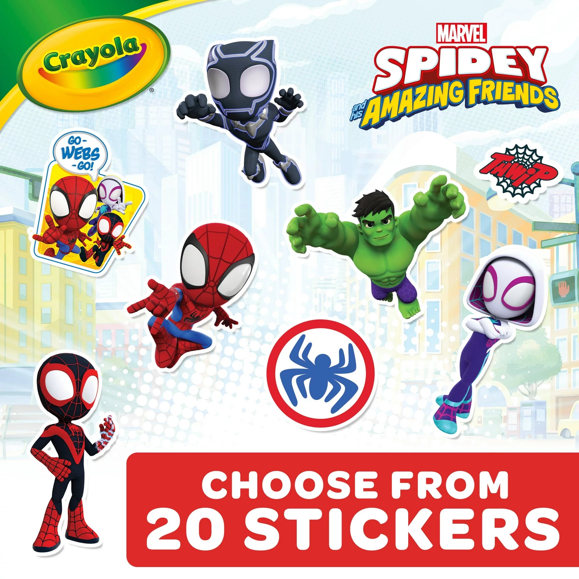 Crayola Spidey Coloring Book