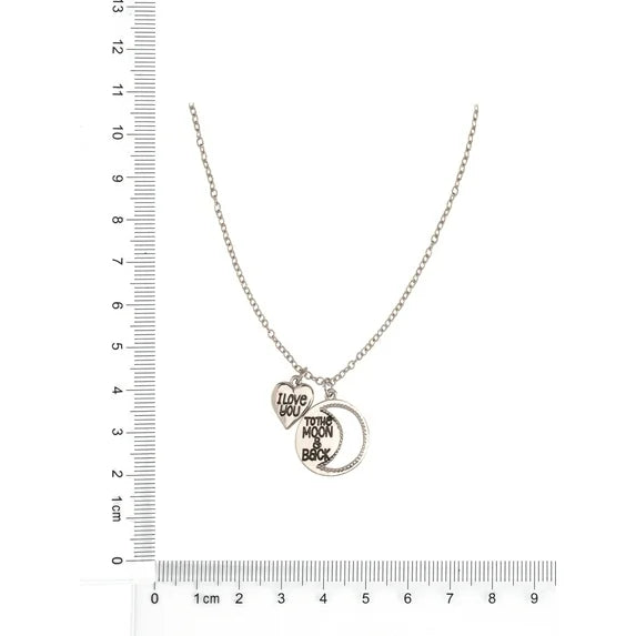 Time and Tru Women’s Gold-Tone Crystal Dangle Necklace 