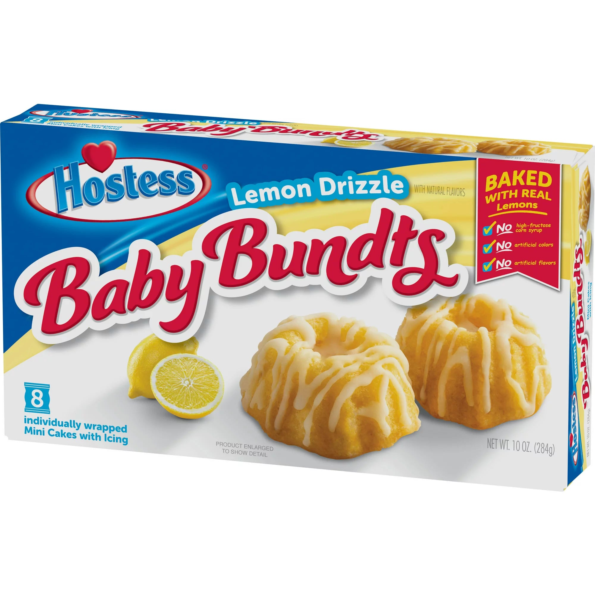 HOSTESS Baby Bundts, Lemon Drizzle Cakes