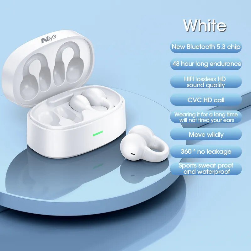 2023 Sound Earcuffs TWS: Wireless Bluetooth 5.3 Earbuds - MAK PERSONA ™