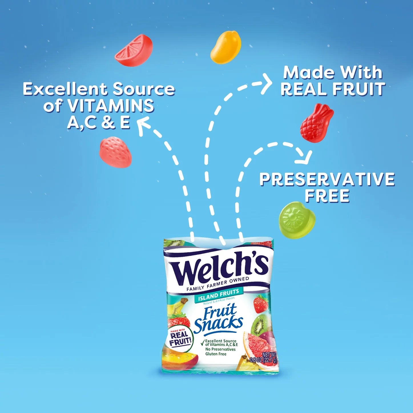 Welch's Island Fruit,fruit Snacks