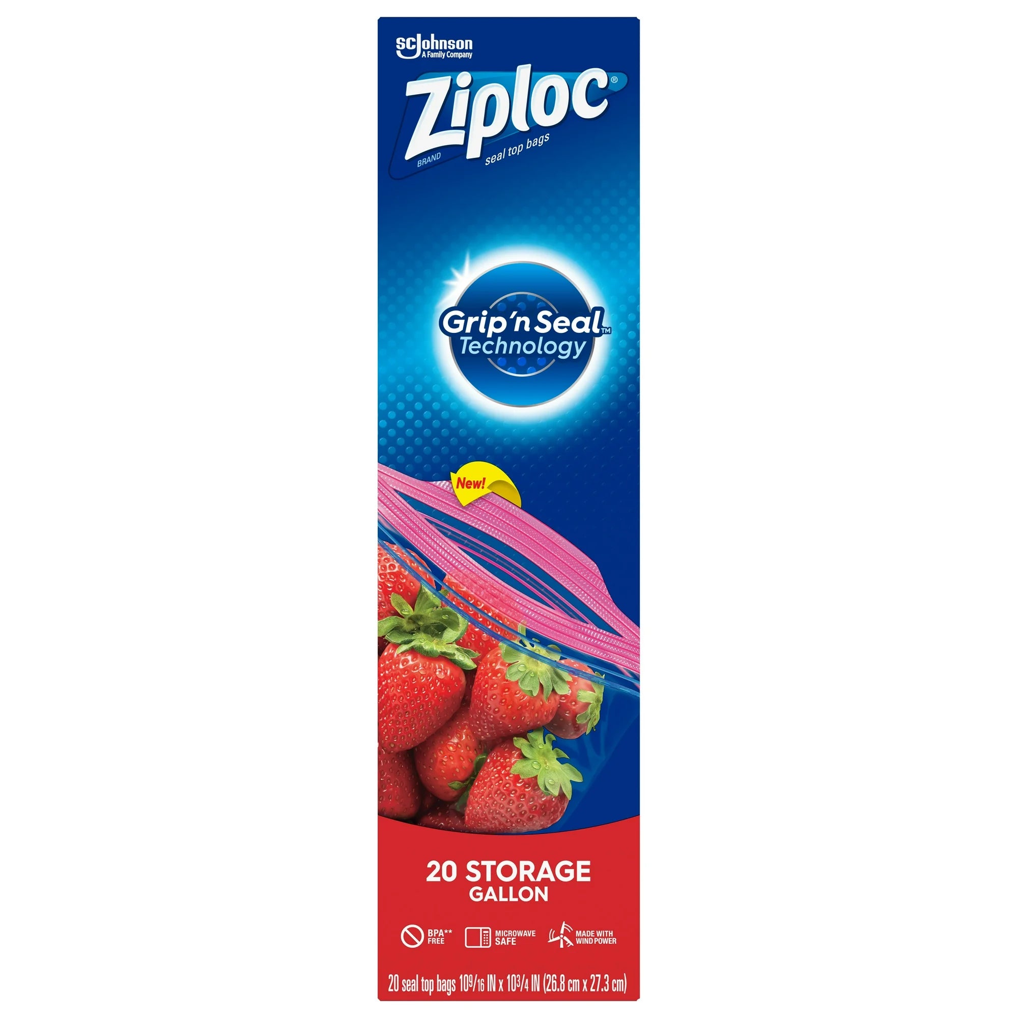 Ziploc® Grip 'n Seal Gallon Bags