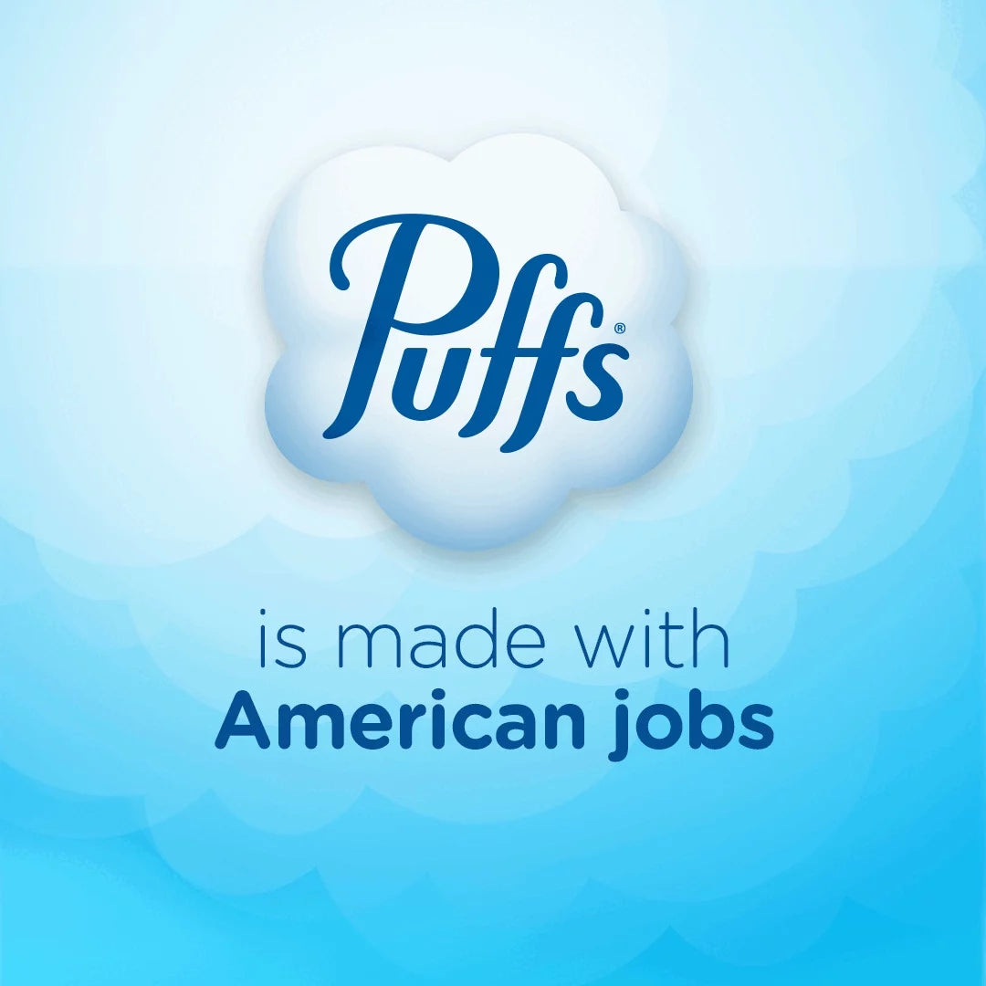 Puffs Plus Lotion Facial Tissues - 4 Mega Cube Boxes