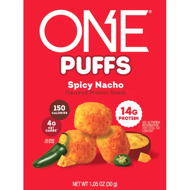 ONE Brands Spicy Nacho Protein Puffs - 1.05 oz