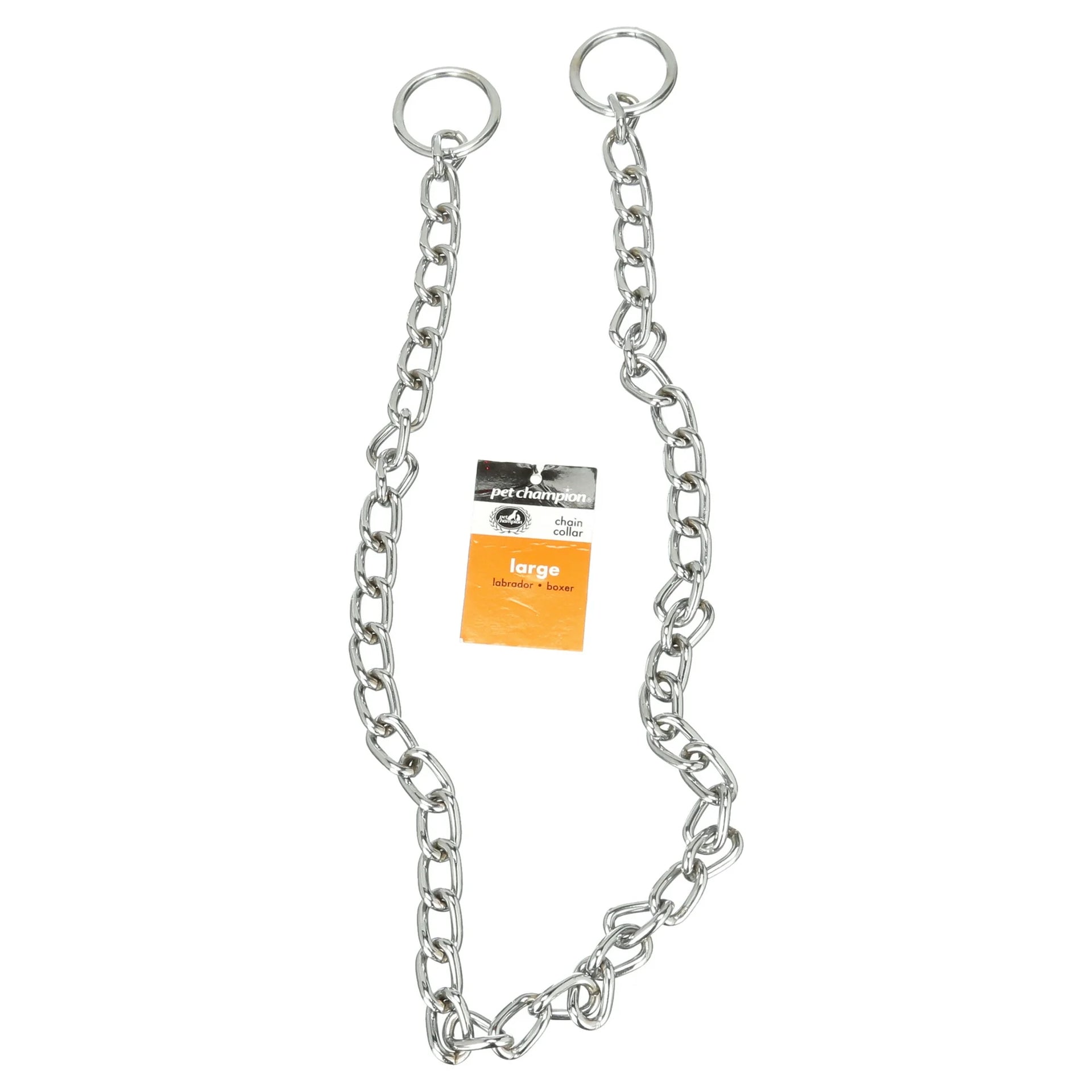 Pet Champion Chain Dog Collar Large