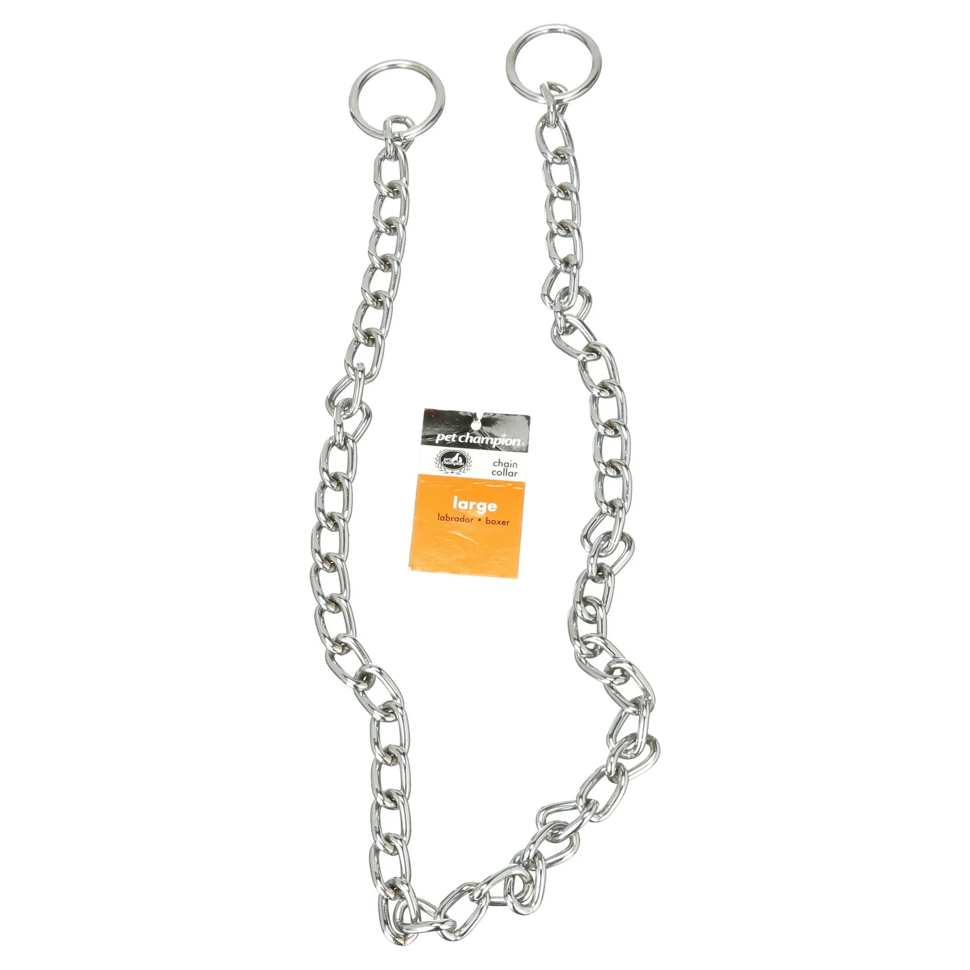 Pet Champion Chain Dog Collar - Large