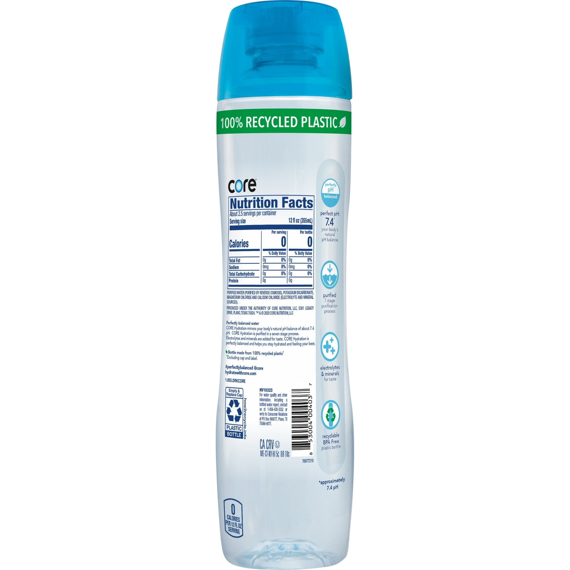 CORE Hydration Perfectly Balanced Water, 30.4 fl oz