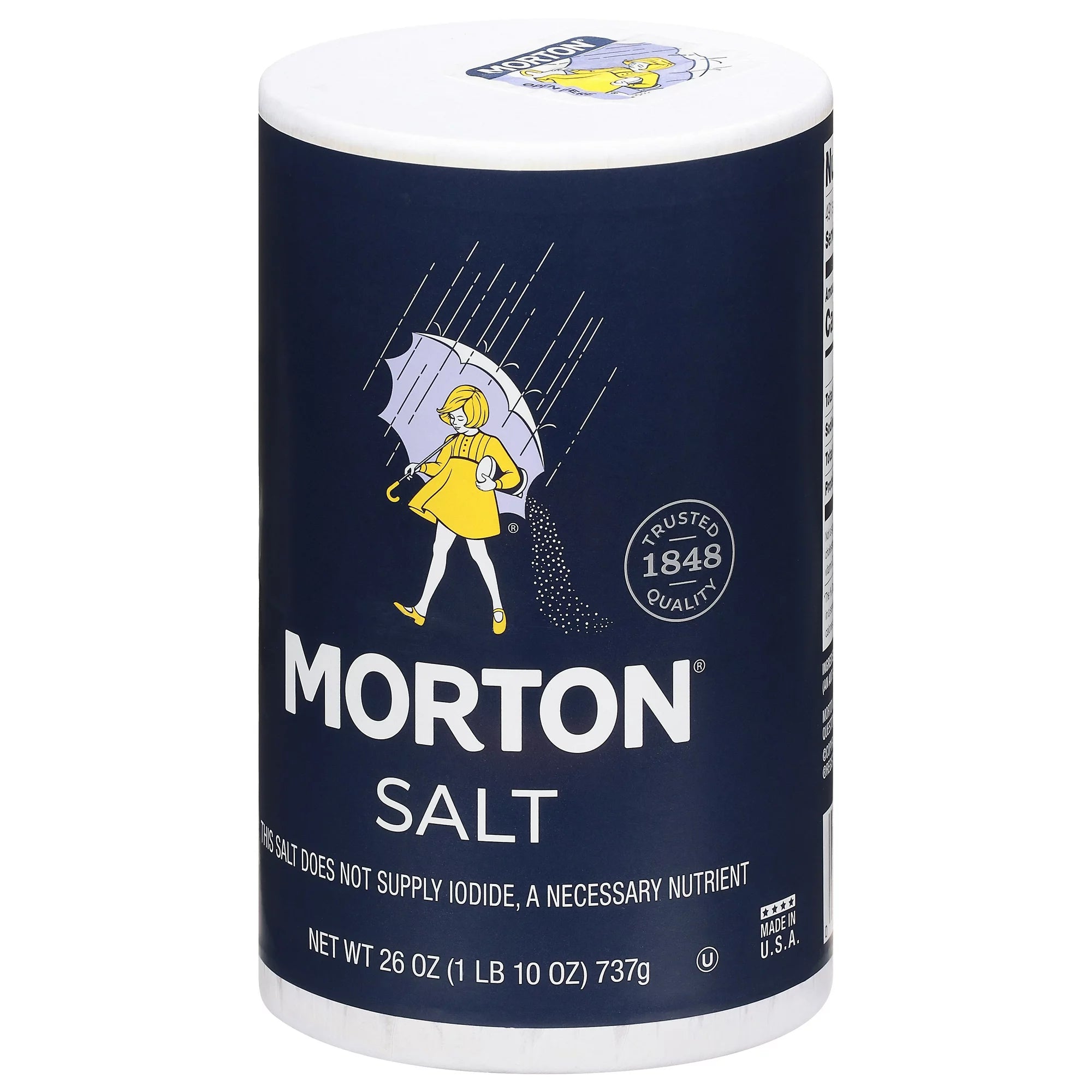 Morton 26 oz Table Salt - Versatile & Essential