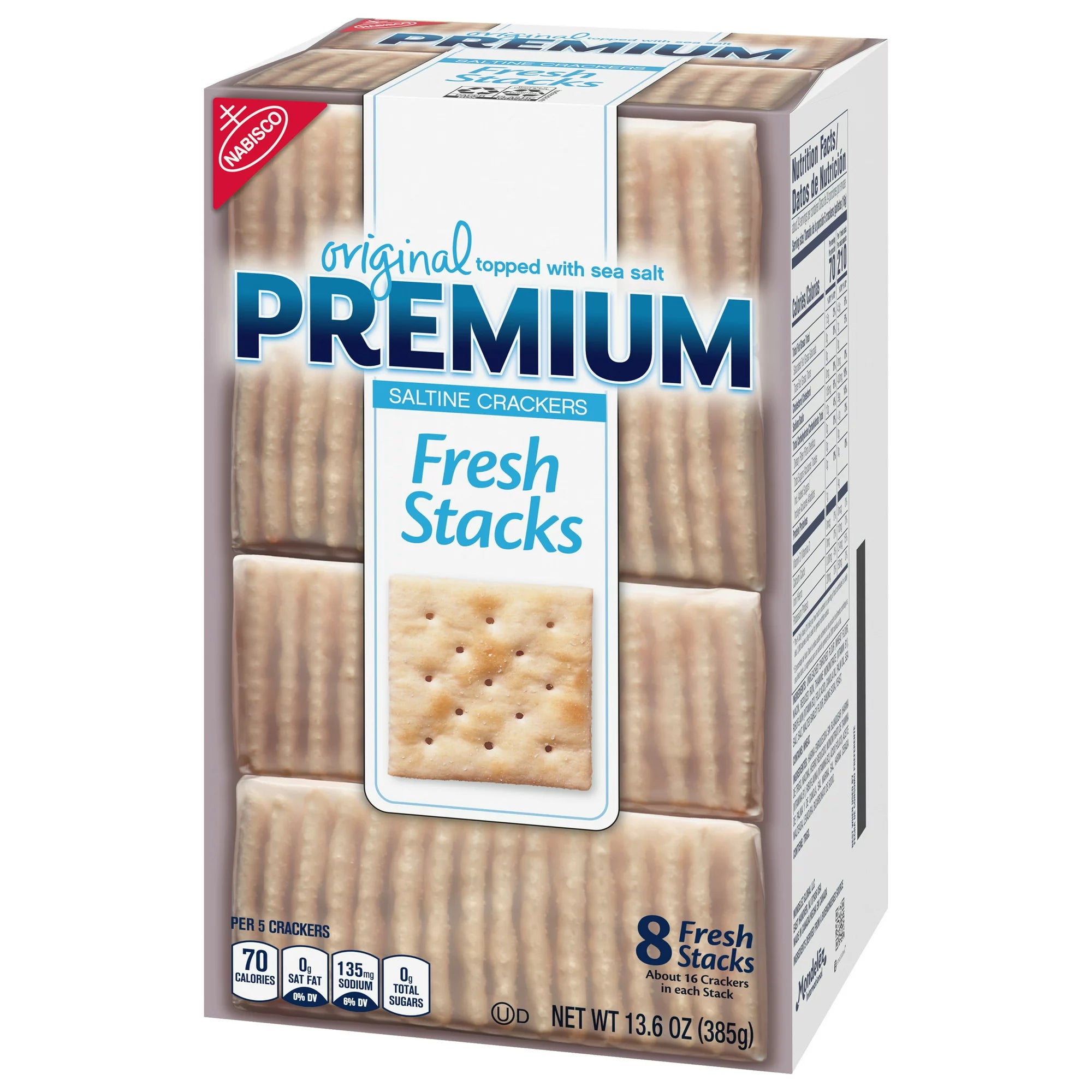 Premium Original Fresh Stacks Saltine Crackers