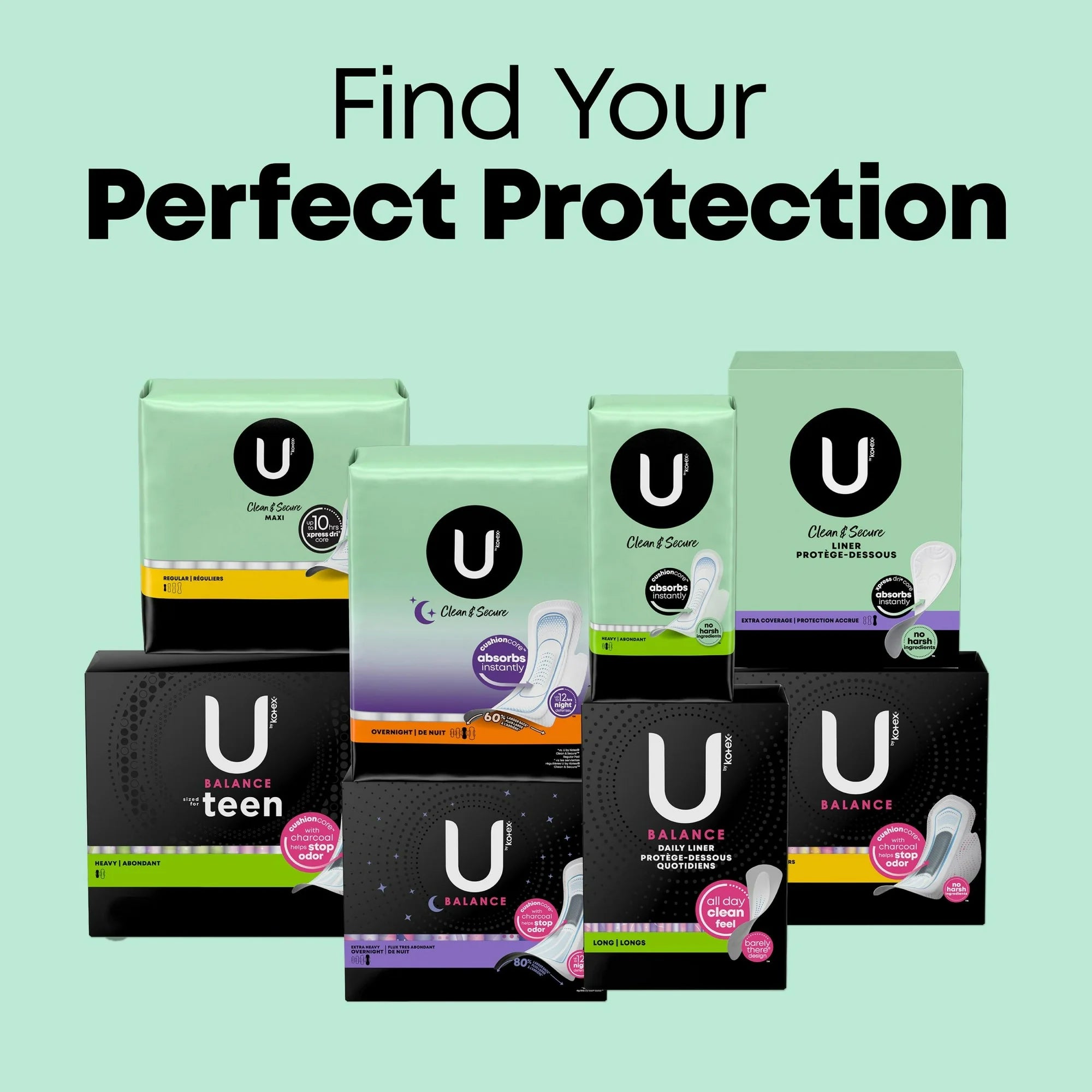 U by Kotex Panty Liners - Light, Long, 16count