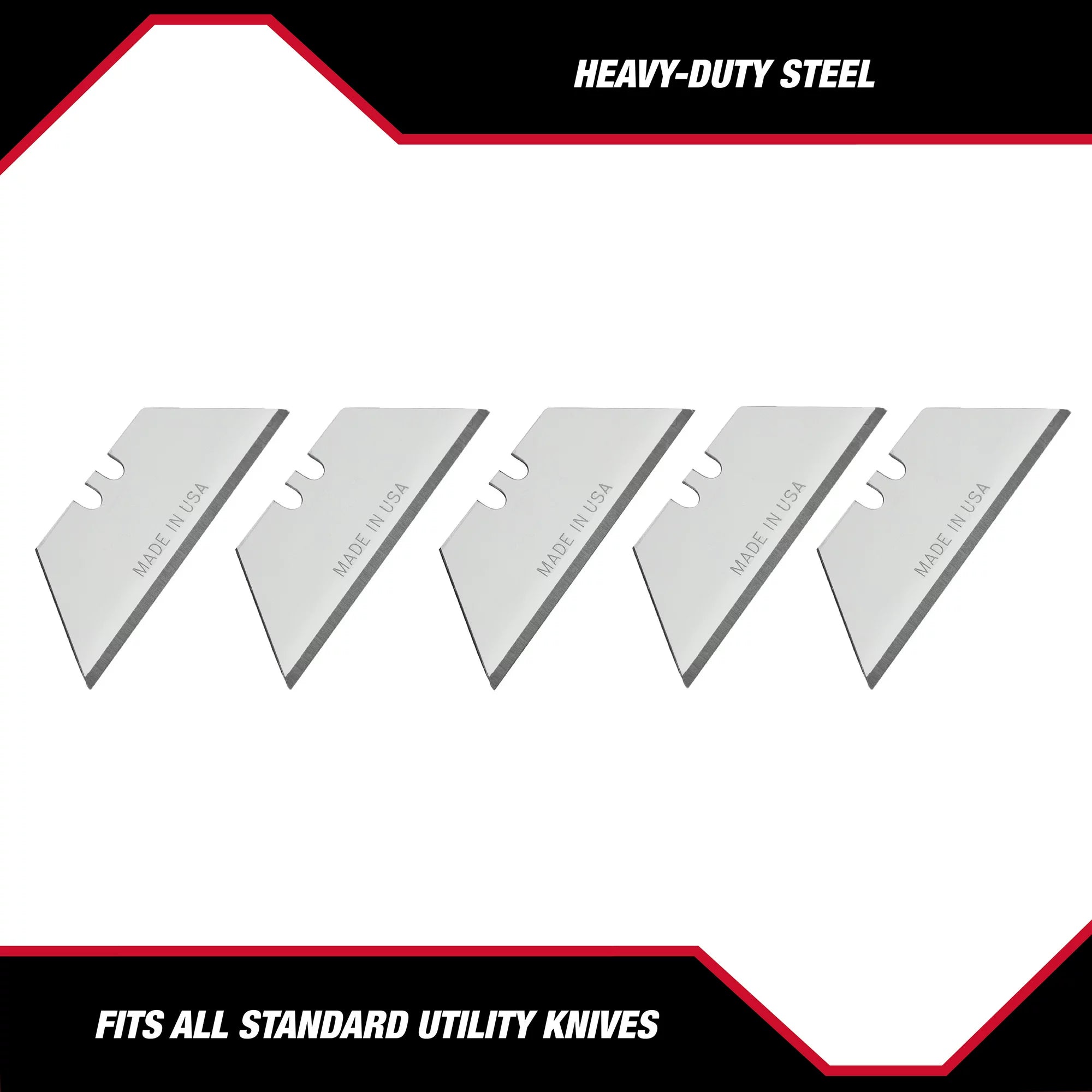 HyperTough Utility Knife Blades (5-Pack)