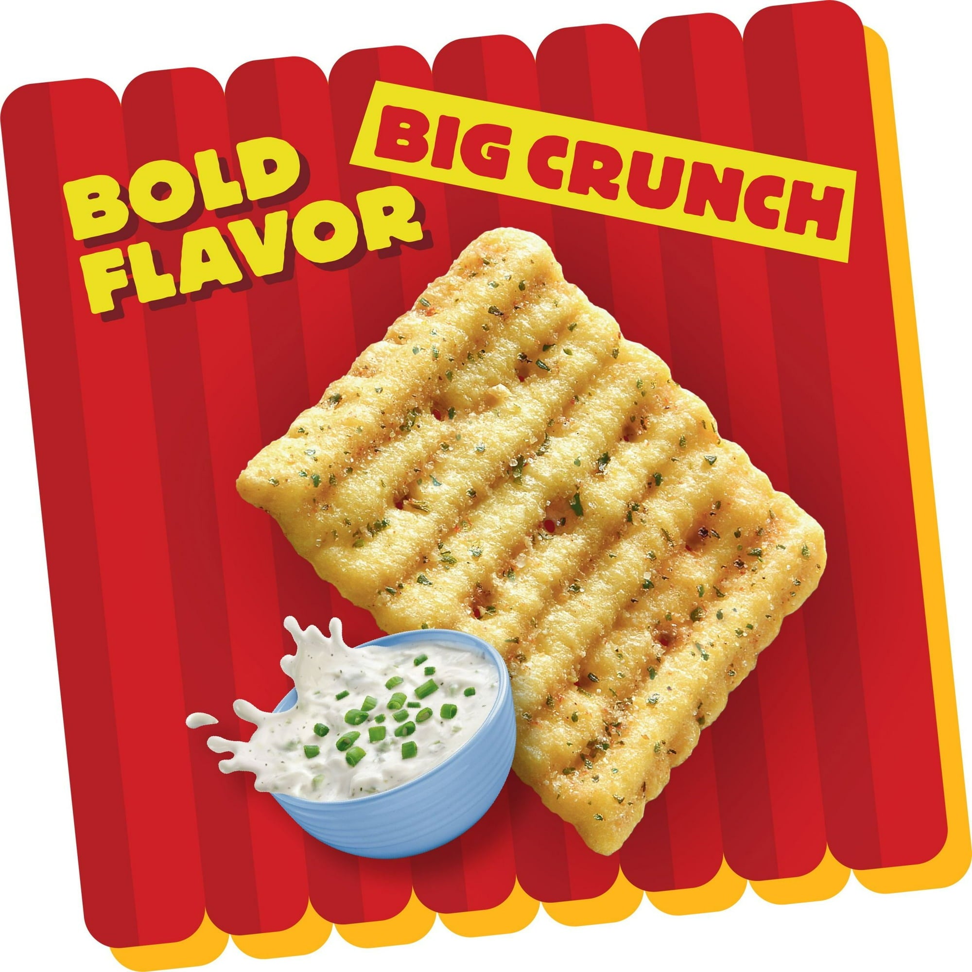 Cheez-It Grooves Zesty Cheddar Ranch Crackers