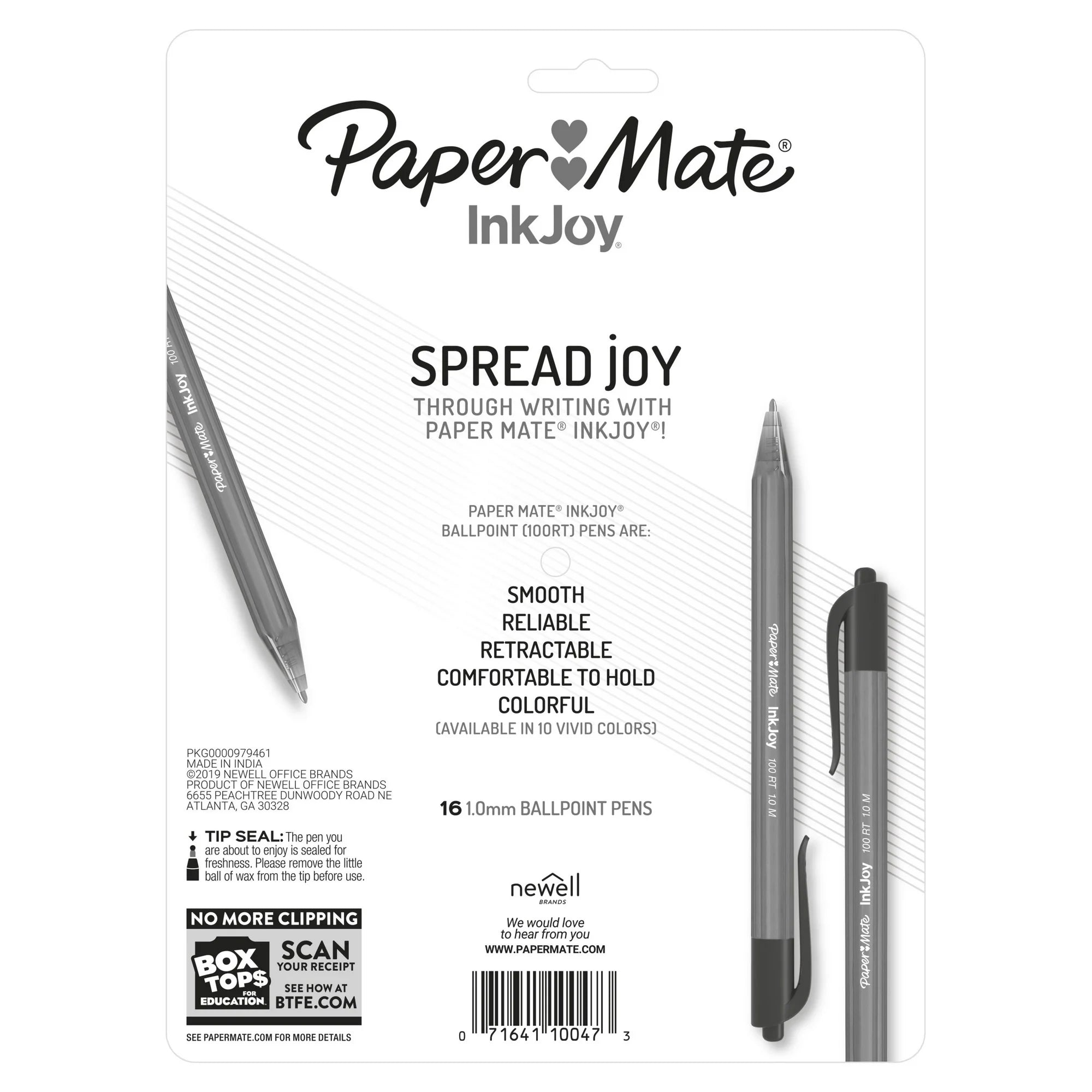 Paper Mate InkJoy 100 Ballpoint Pens 16 Pack