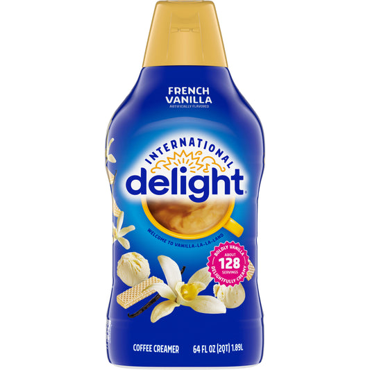 International Delight French Vanilla Coffee Creamer, 64 fl oz Bottle
