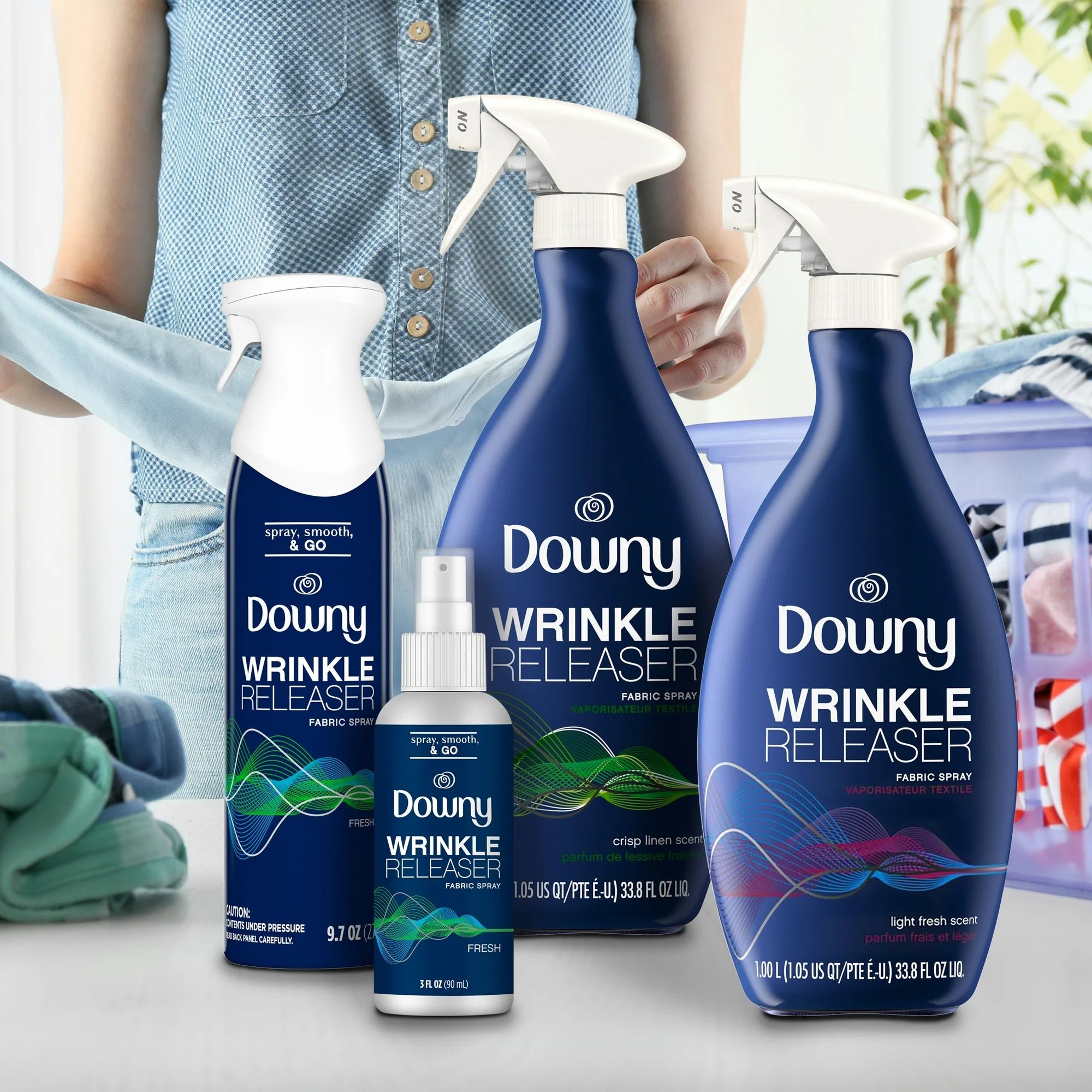 Downy Wrinkle Releaser and Refresher Fabric Spray