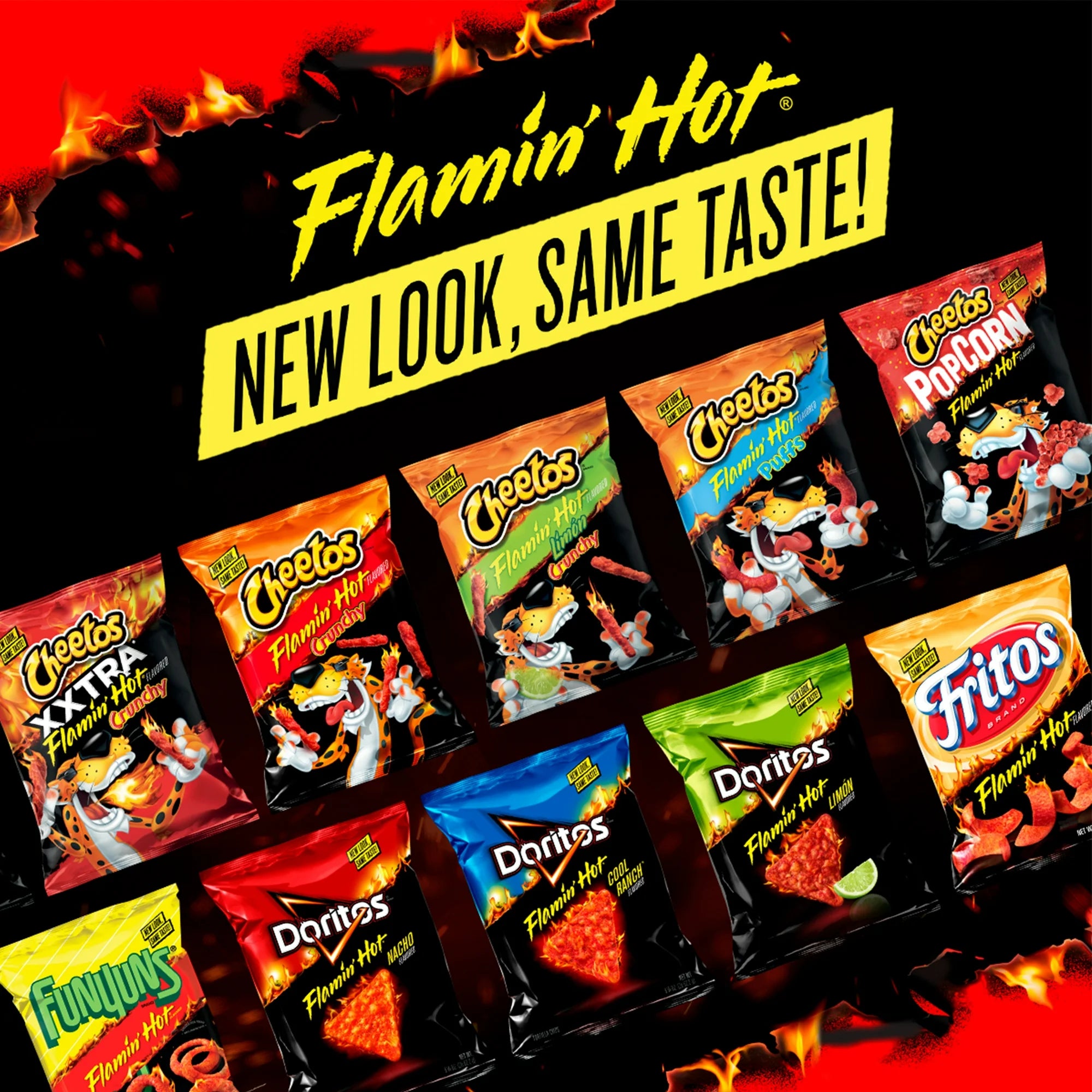 Cheetos Puffs Flamin' Hot Cheese Snacks