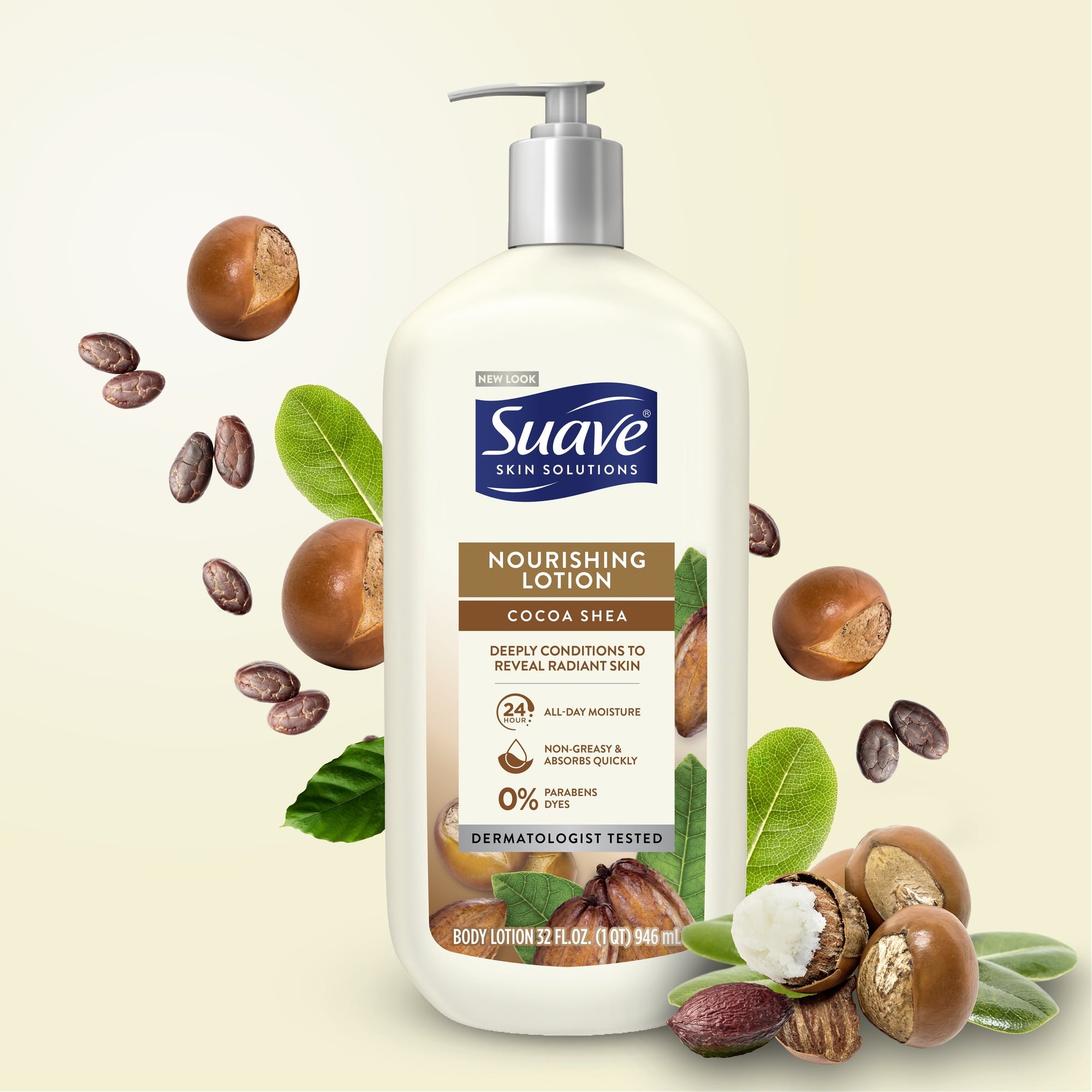 Suave Cocoa Butter Shea Lotion - 32oz