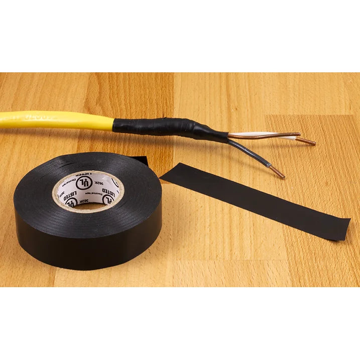 HyperTough Electrical Tape - 3/4" x 60' Black