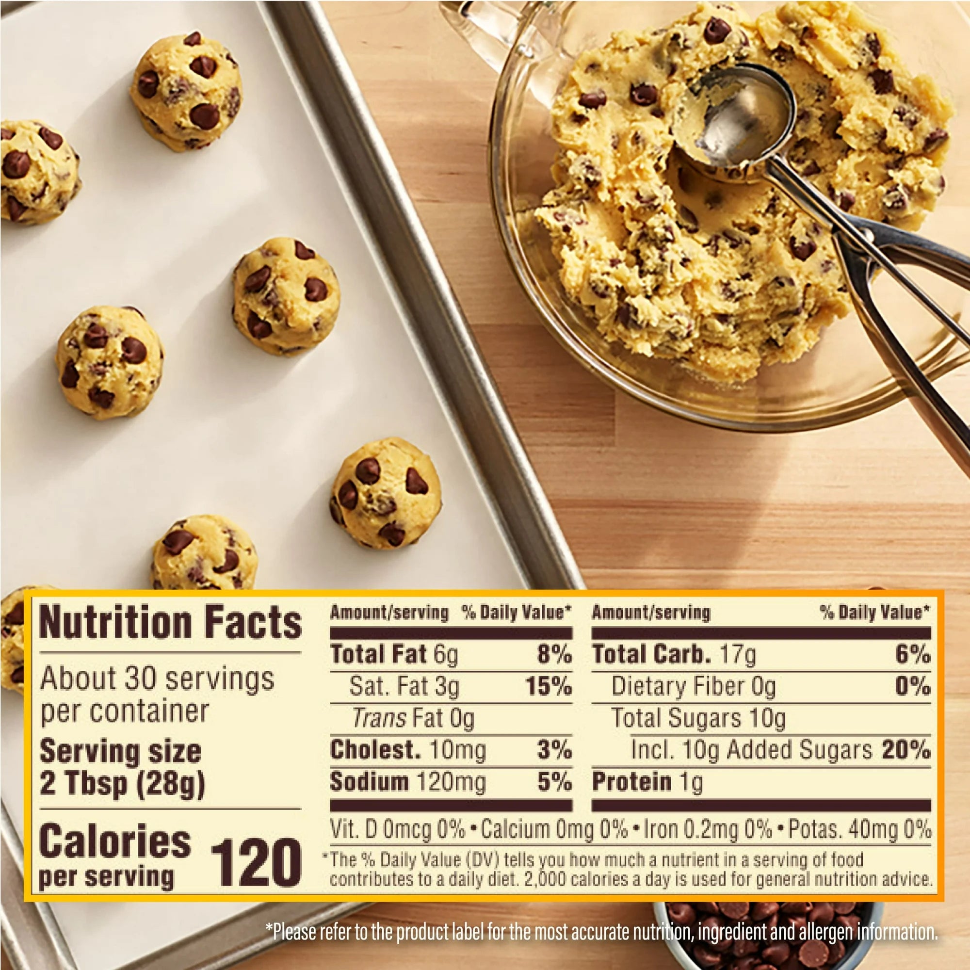 Nestle Toll House Chocolate Chip Cookie Dough