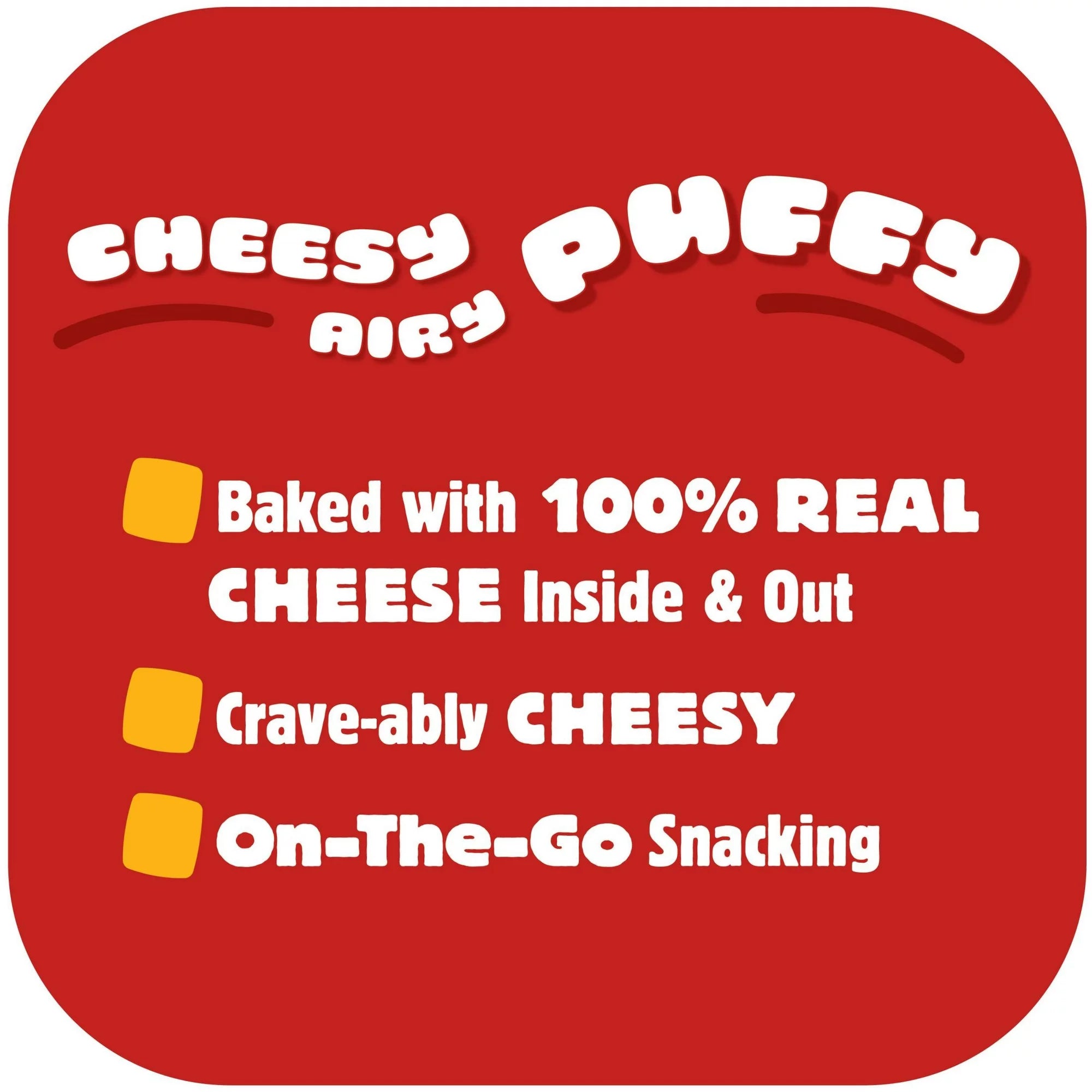 Cheez-It Puff'd Double Cheesy Baked Snacks