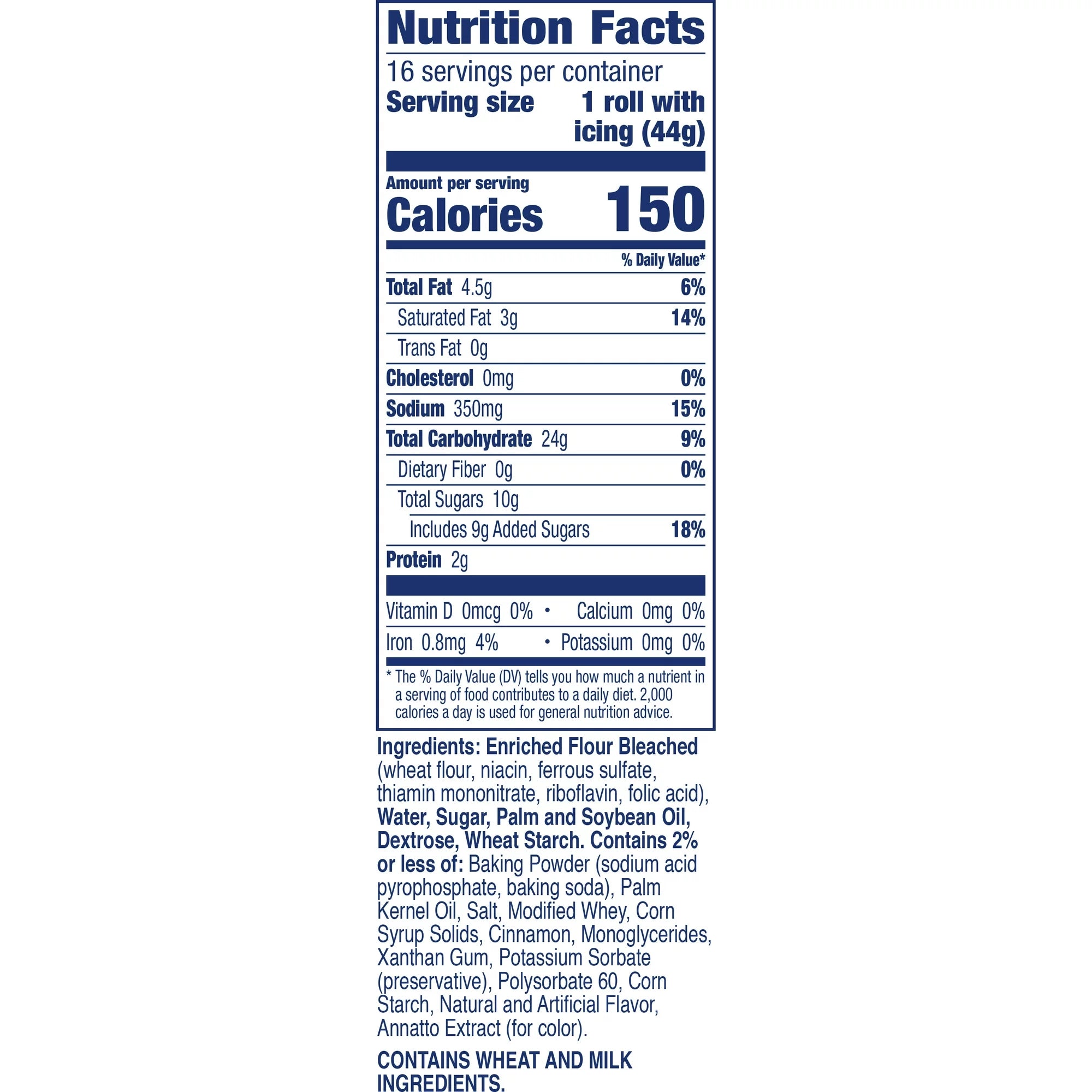 Pillsbury Cinnamon Rolls ,Pastry Dough