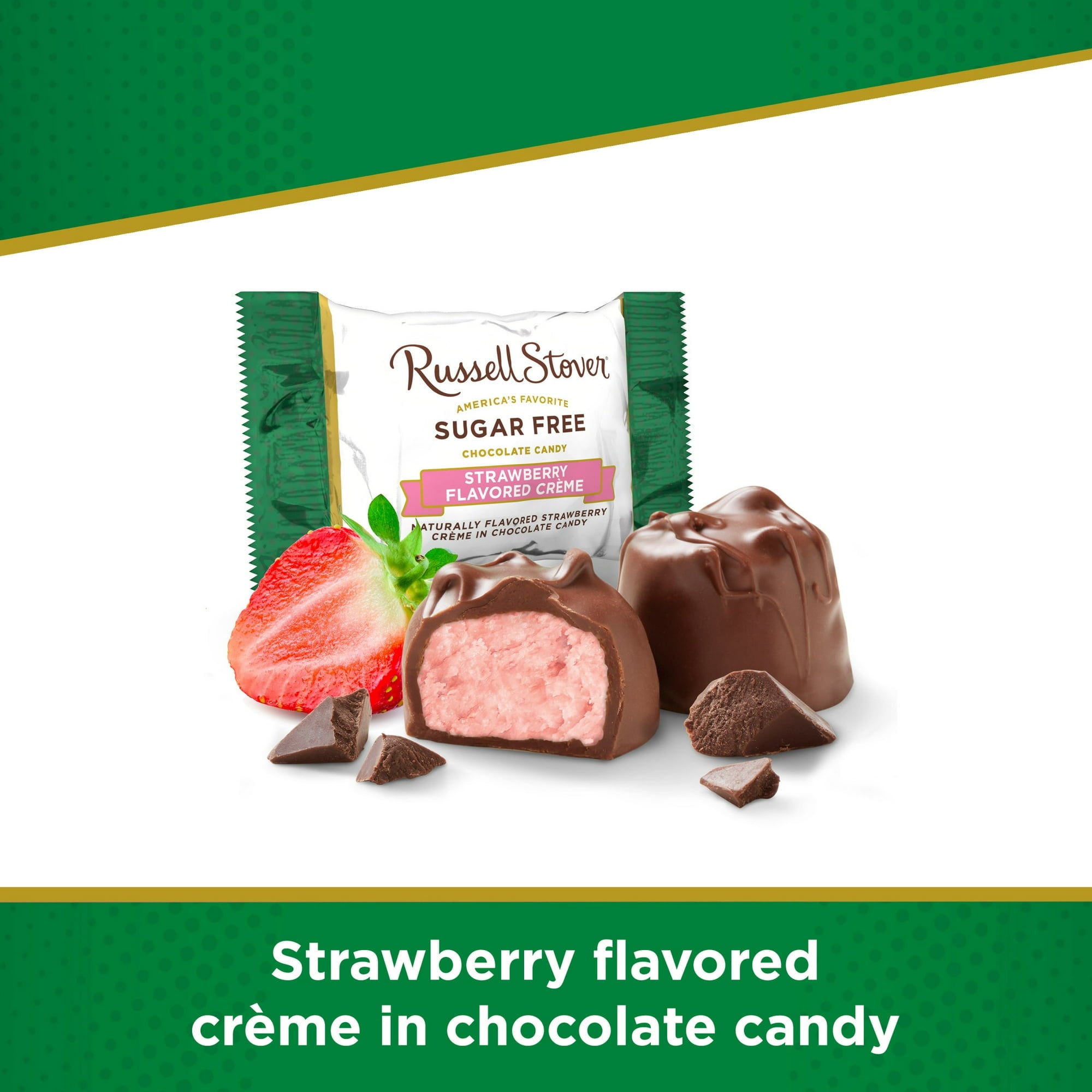 Russell Stover Sugar-Free Strawberry Crème Chocolate