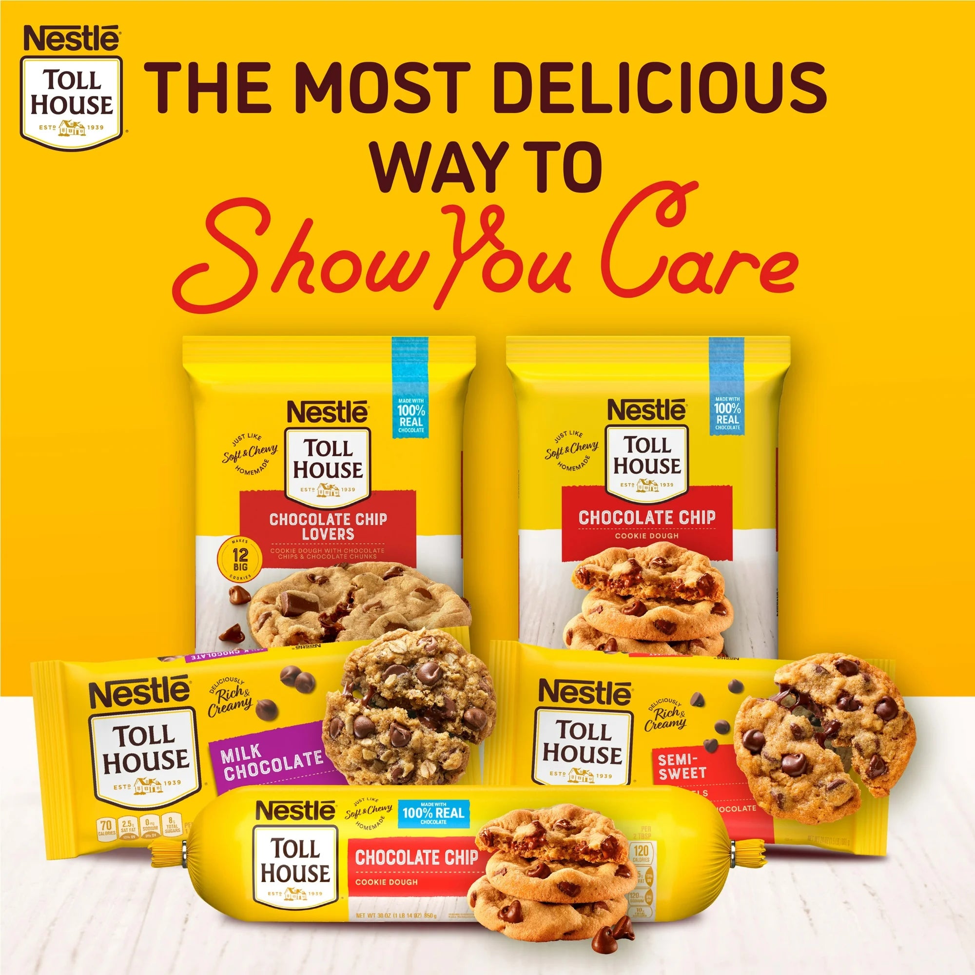 Nestle Toll House Chocolate Chip Cookie Dough