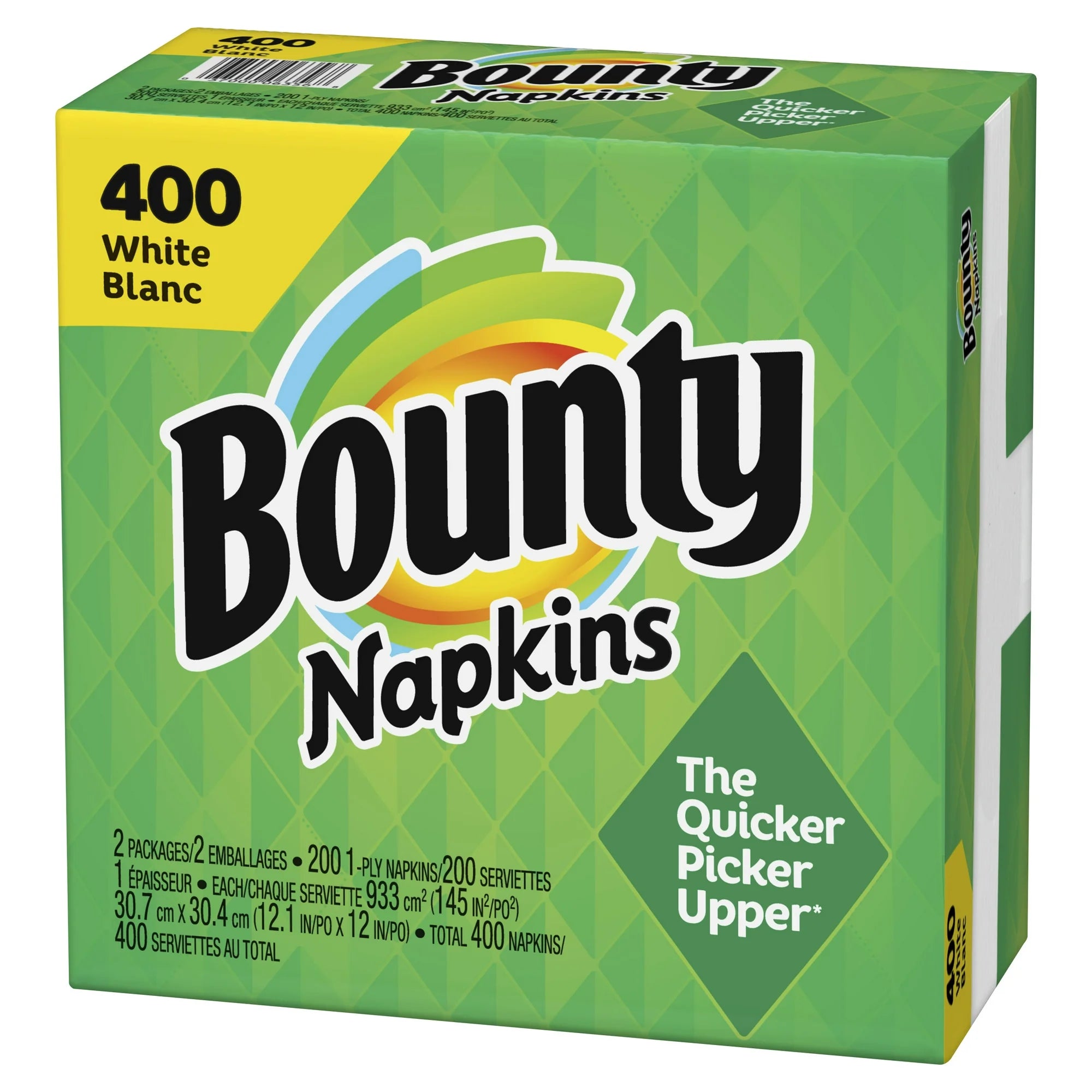 Bounty Paper Napkins, White