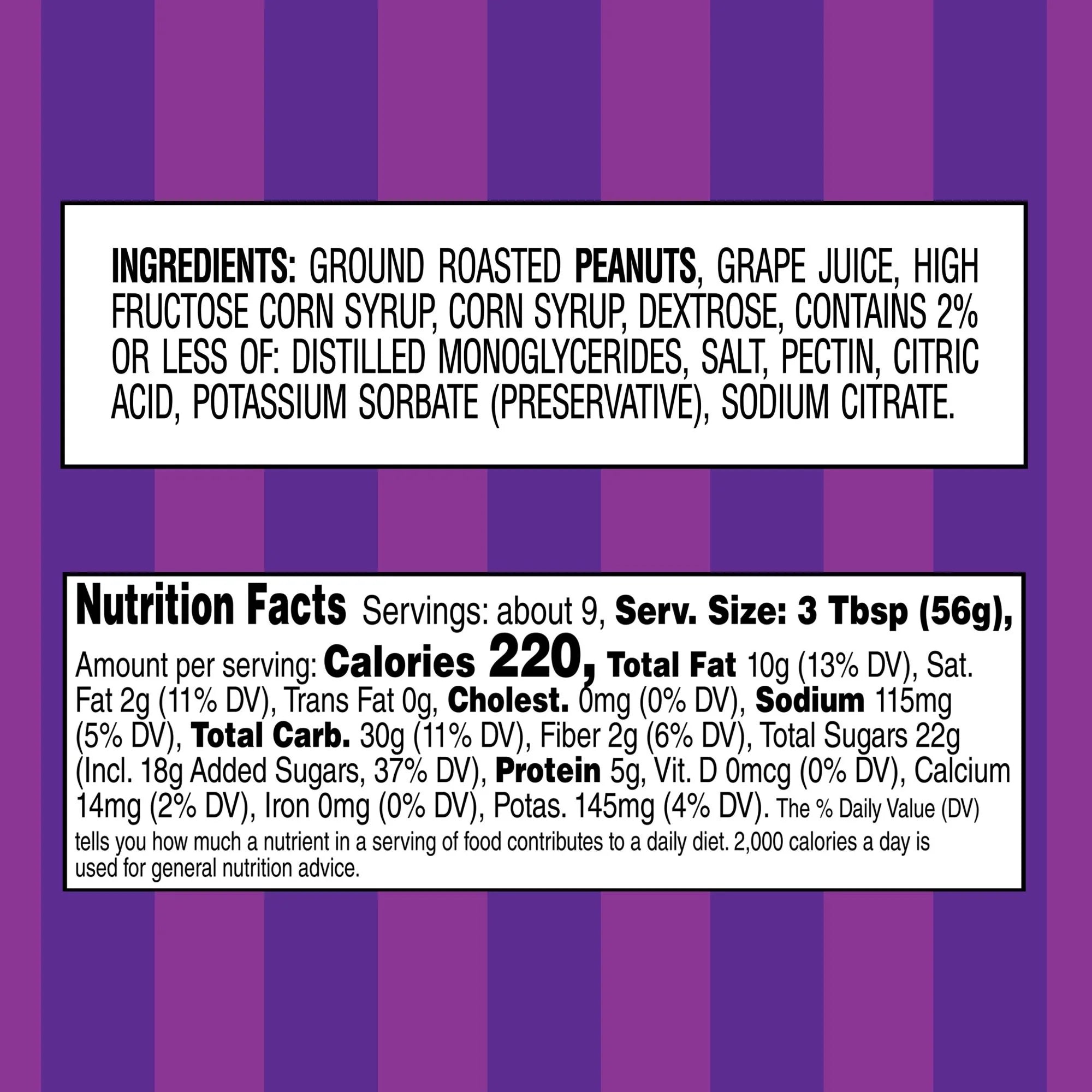 Smucker's Goober PB&J Stripes - 18 oz