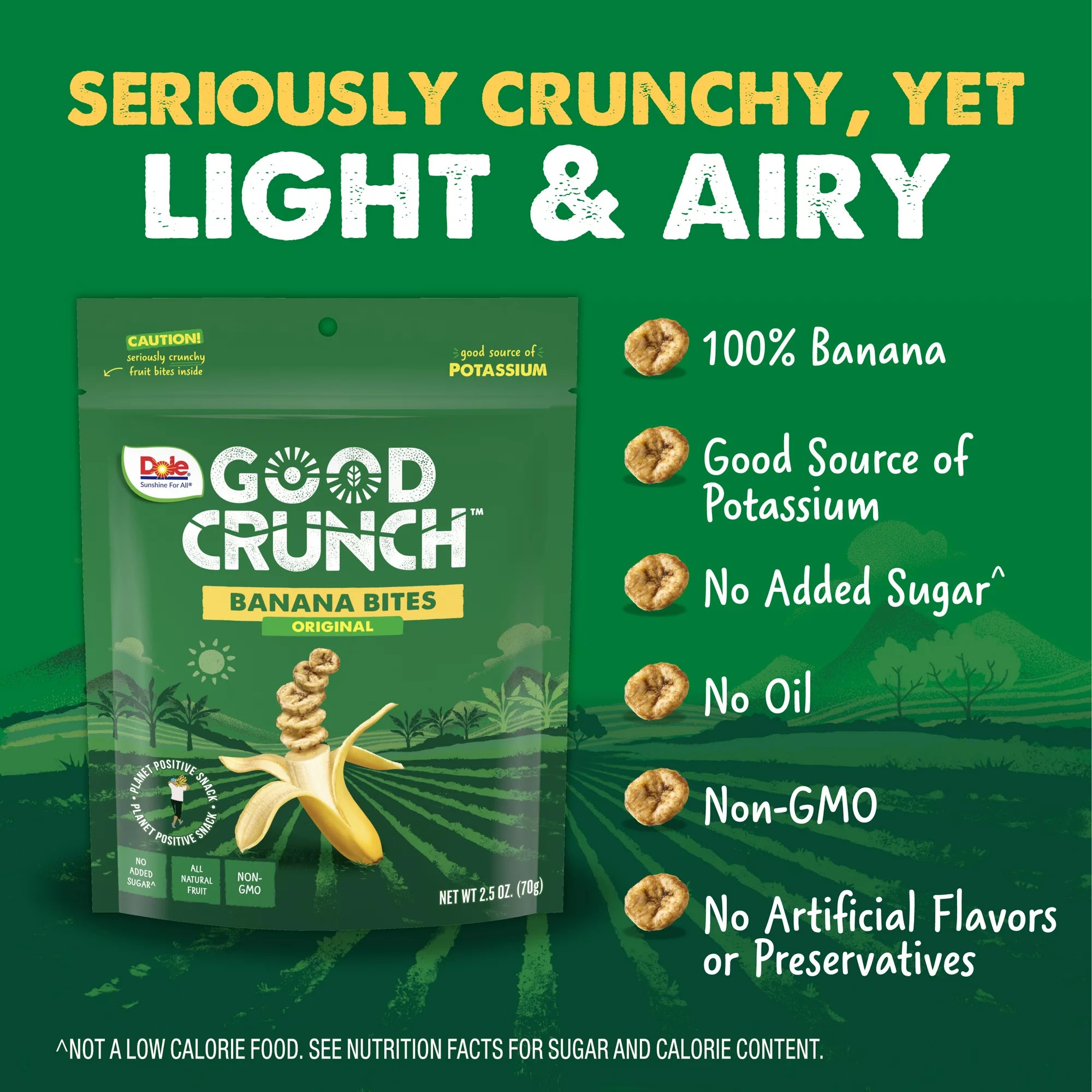 Dole Good Crunch Banana Bites 