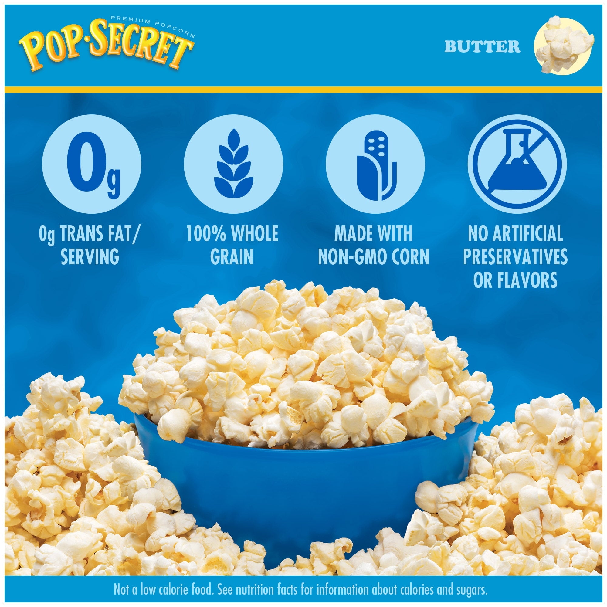  Pop Secret Butter Microwave Popcorn - 12 Ct 