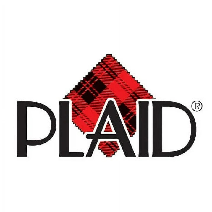 Plaid Unpainted Wood Plaque ,1 Piece, 5" x 7"