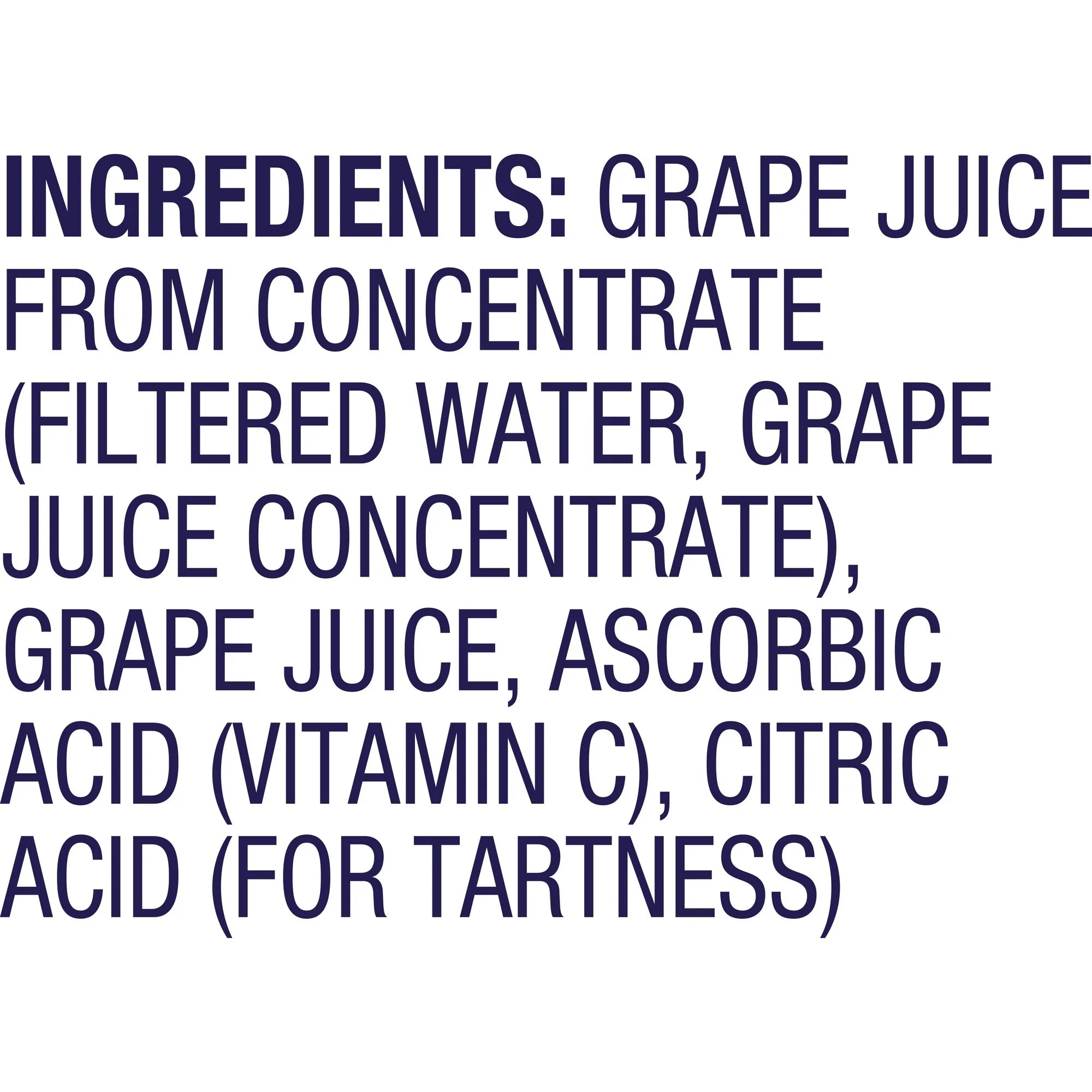 Welch's 100% Grape Juice, Concord Grape, 64 fl oz Plastic Bottle