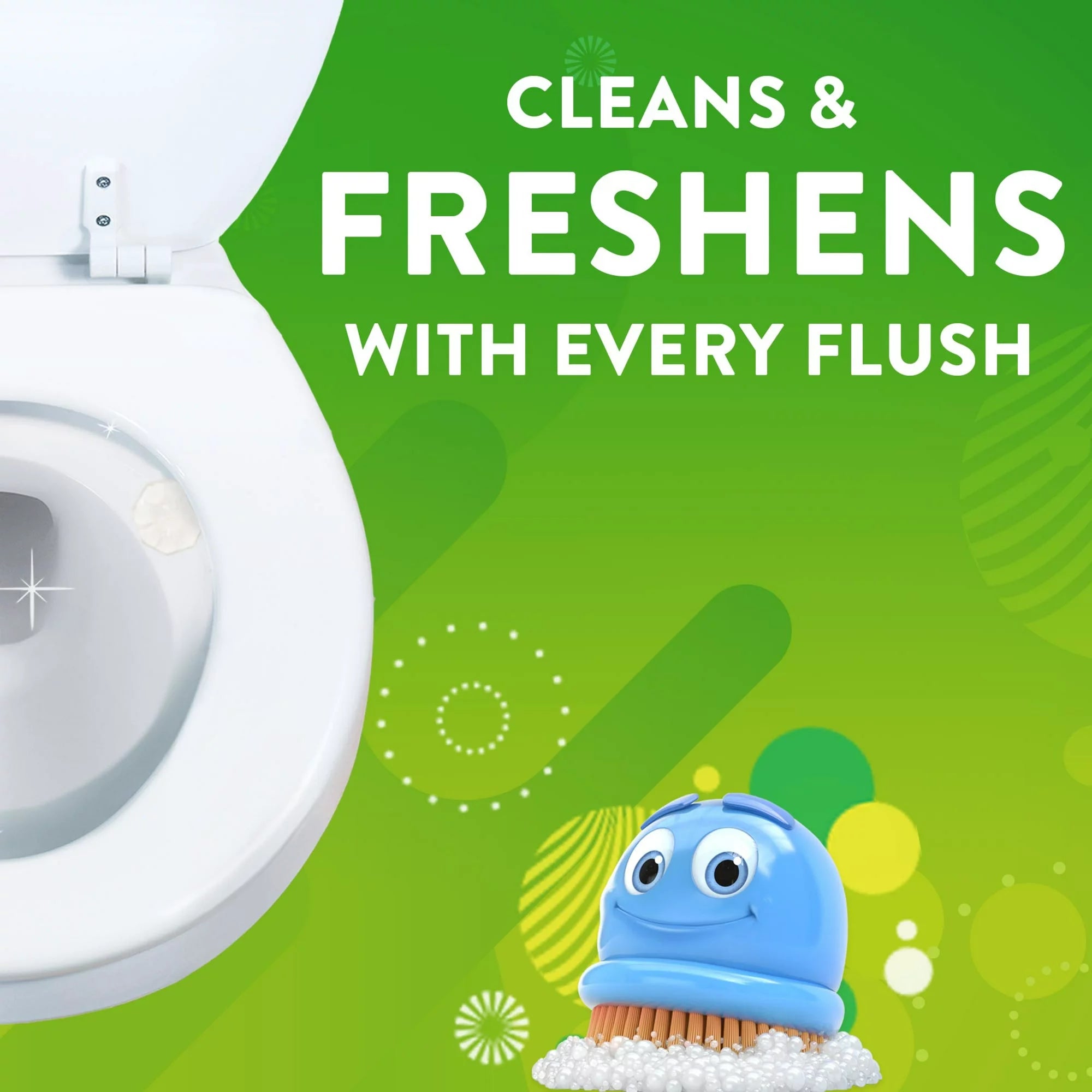 Scrubbing Bubbles Fresh Gel Toilet Cleaning Stamp