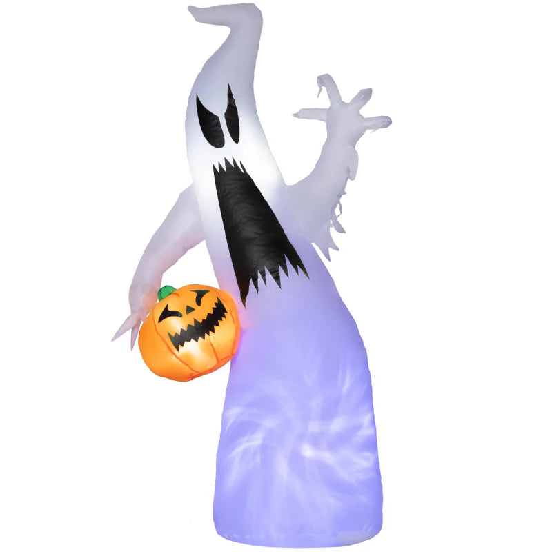 Halloween Ghost & Pumpkin Inflatable