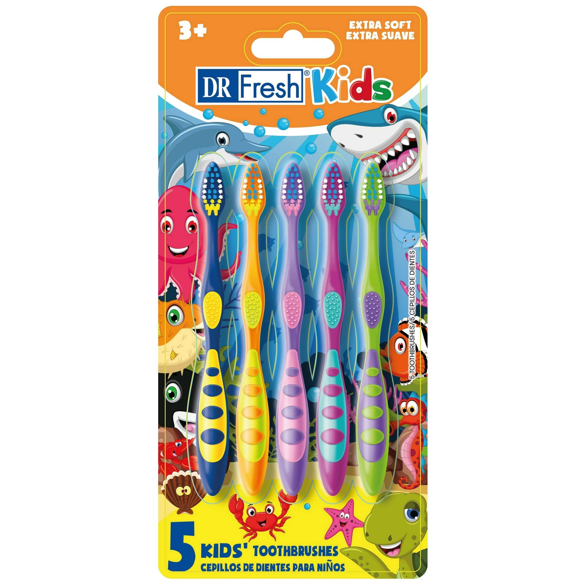 Dr. Fresh Kids Toothbrushes Gentle on Gums