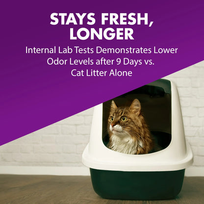 Arm & Hammer Double Duty Cat Litter Deodorizer and Pet Odor Eliminator, 33 oz, Box