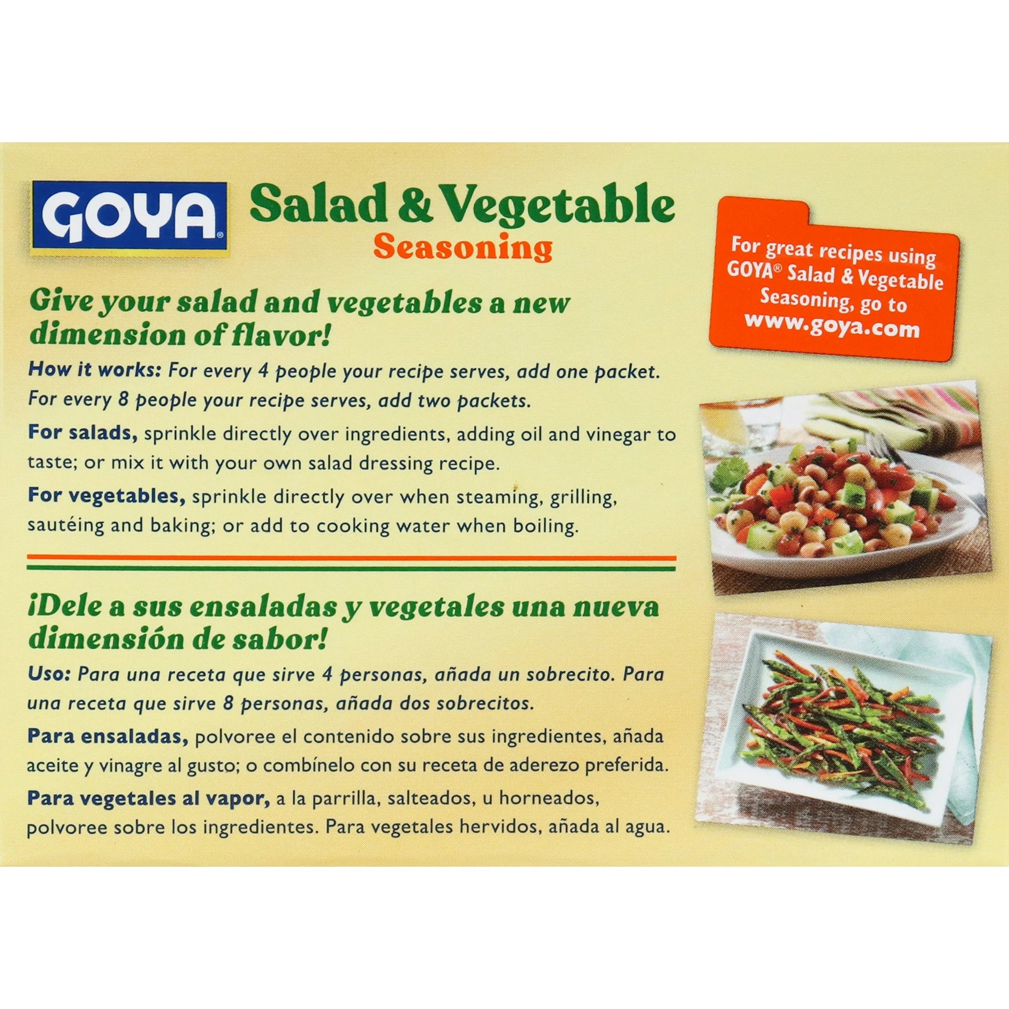 Goya Salad & Vegetable Seasoning