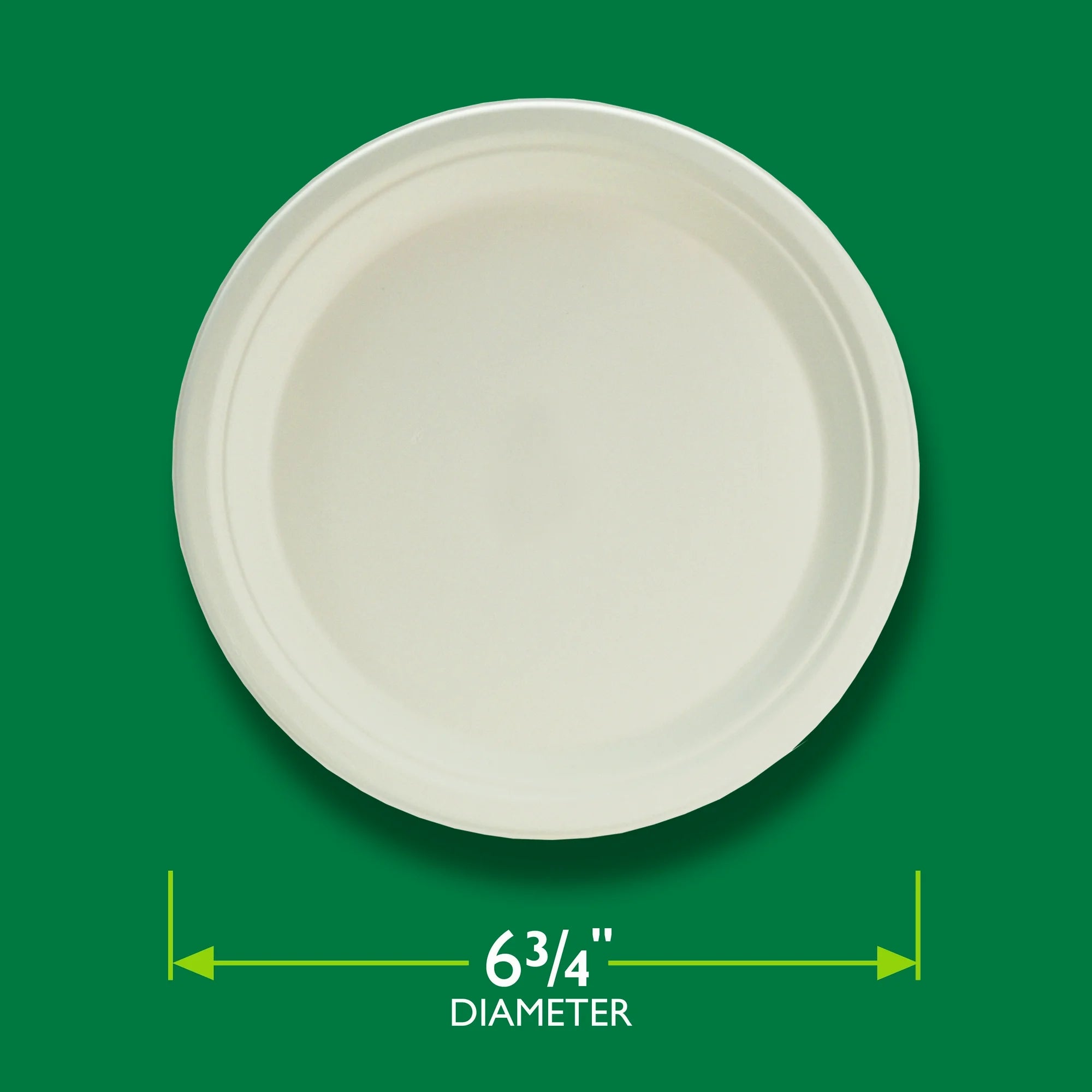 Hefty Compostable Plates 6.75", 30 ct