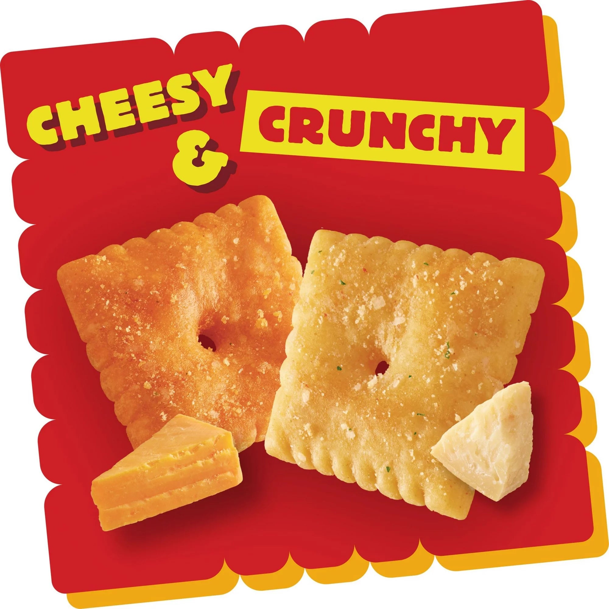 Cheez-It DUOZ Cheddar & Parmesan Snack Crackers 