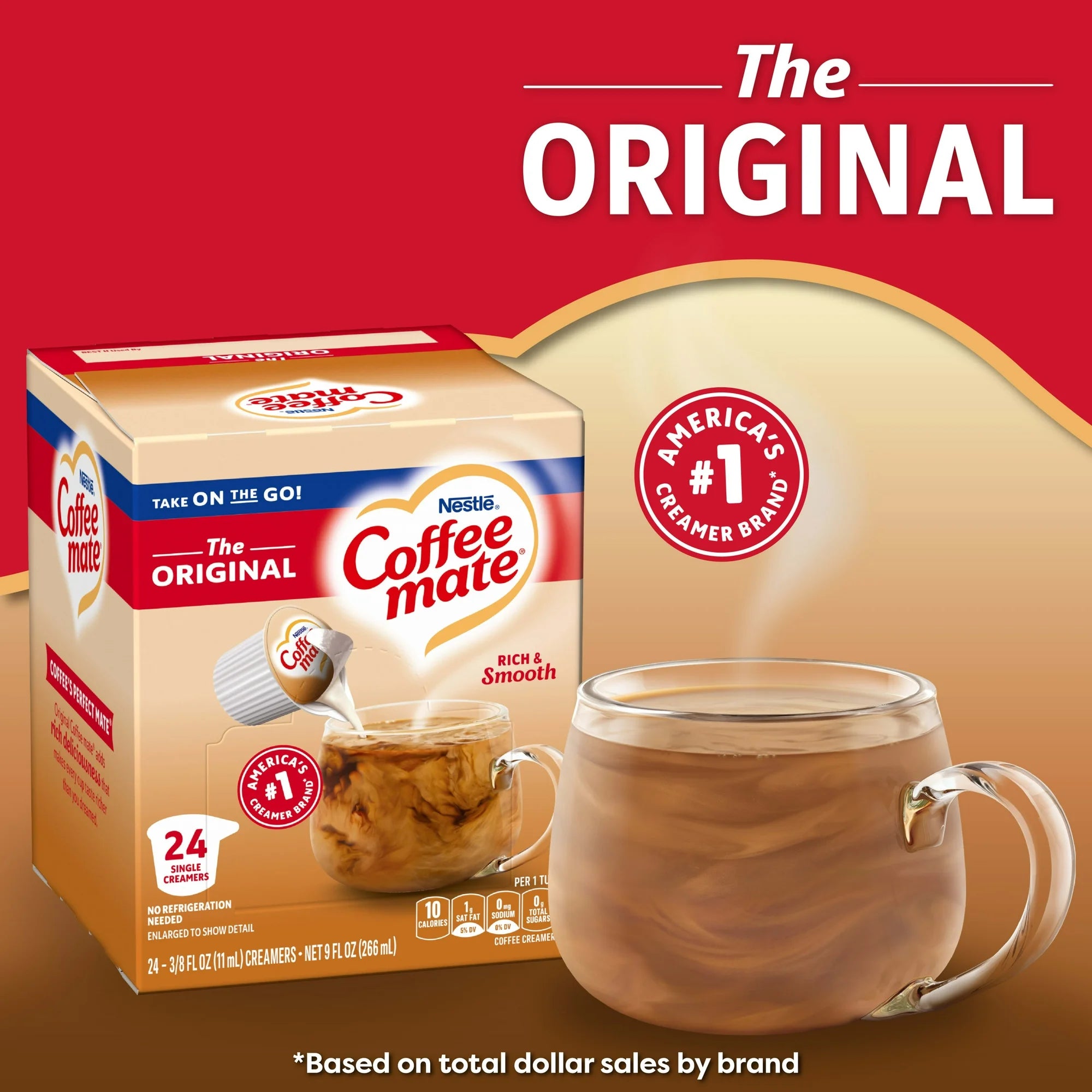 Nestle Coffee Mate Creamer Singles,9 fl oz