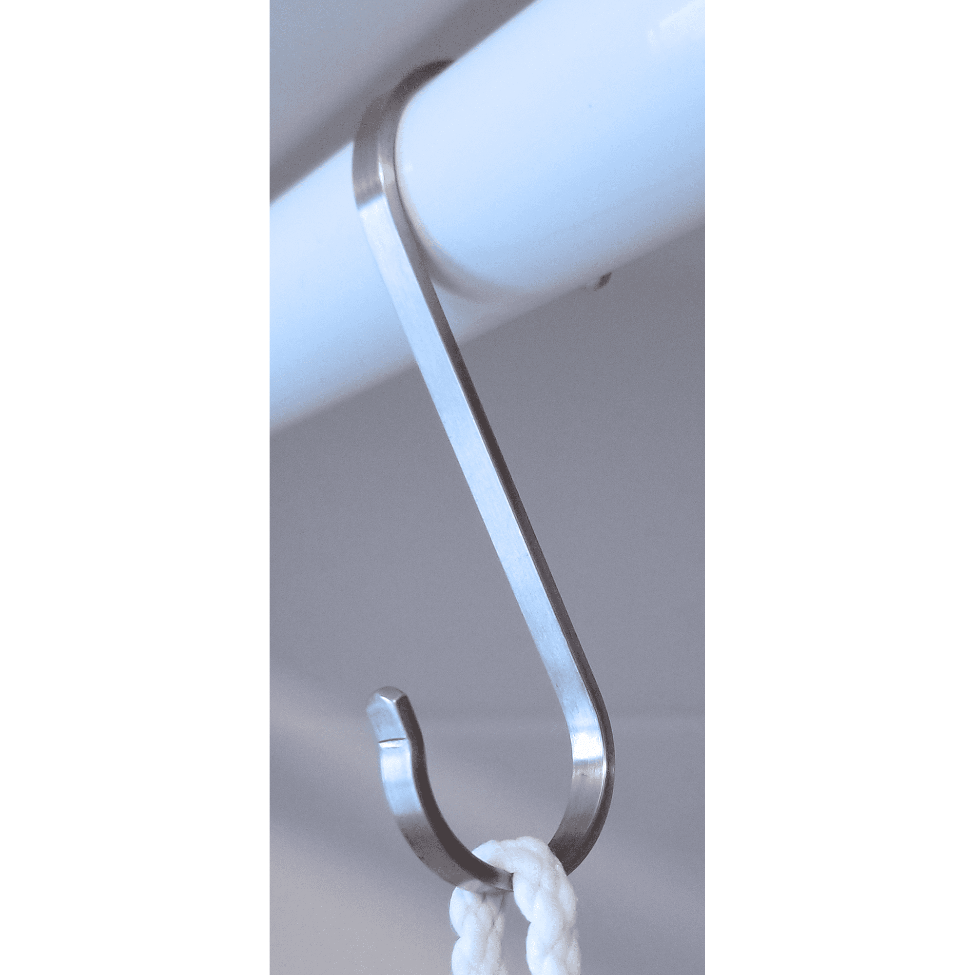 Peerless Chain 3.5" Zinc Flat S-Hooks (Set of 2)   