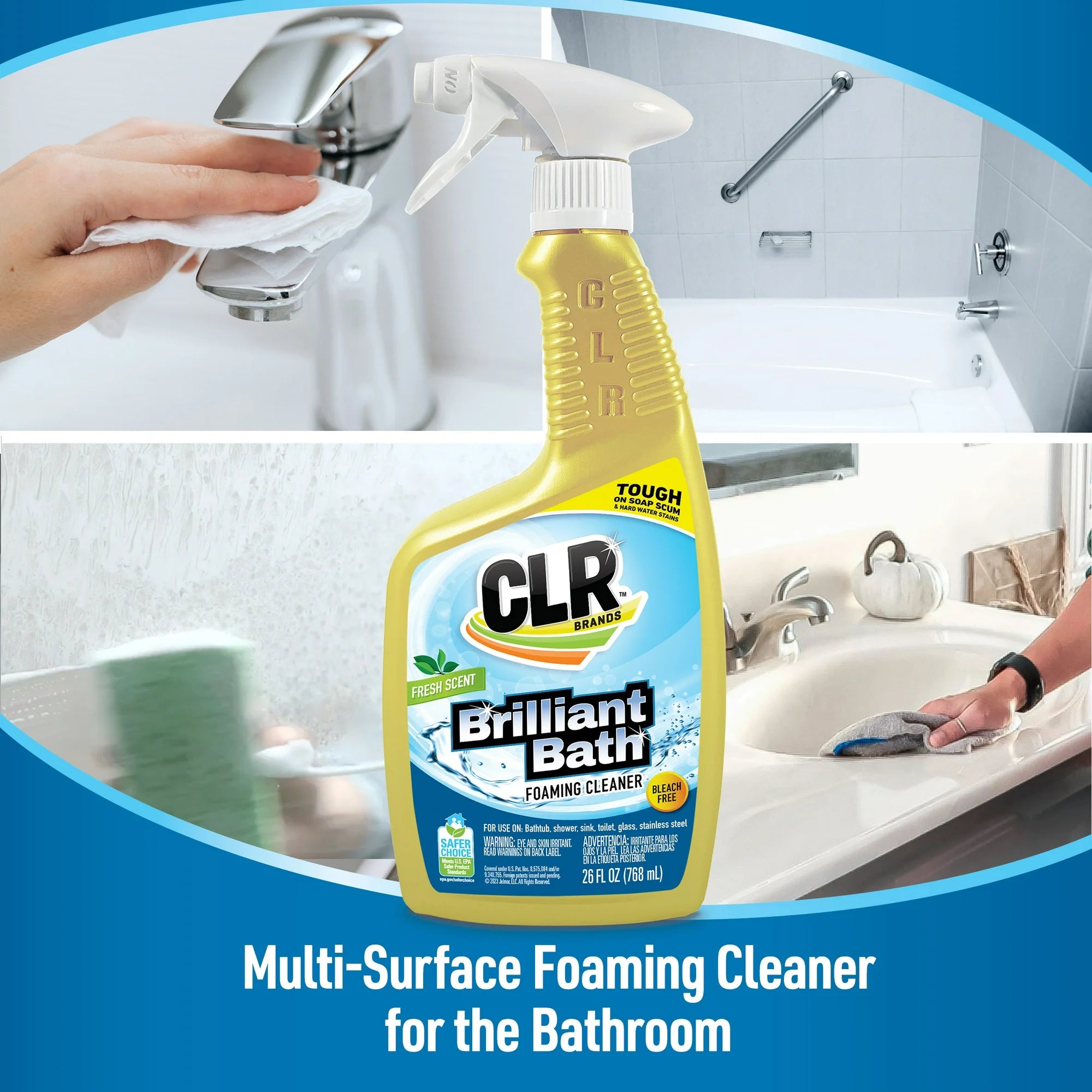 CLR Brilliant Bath Foaming Cleaner