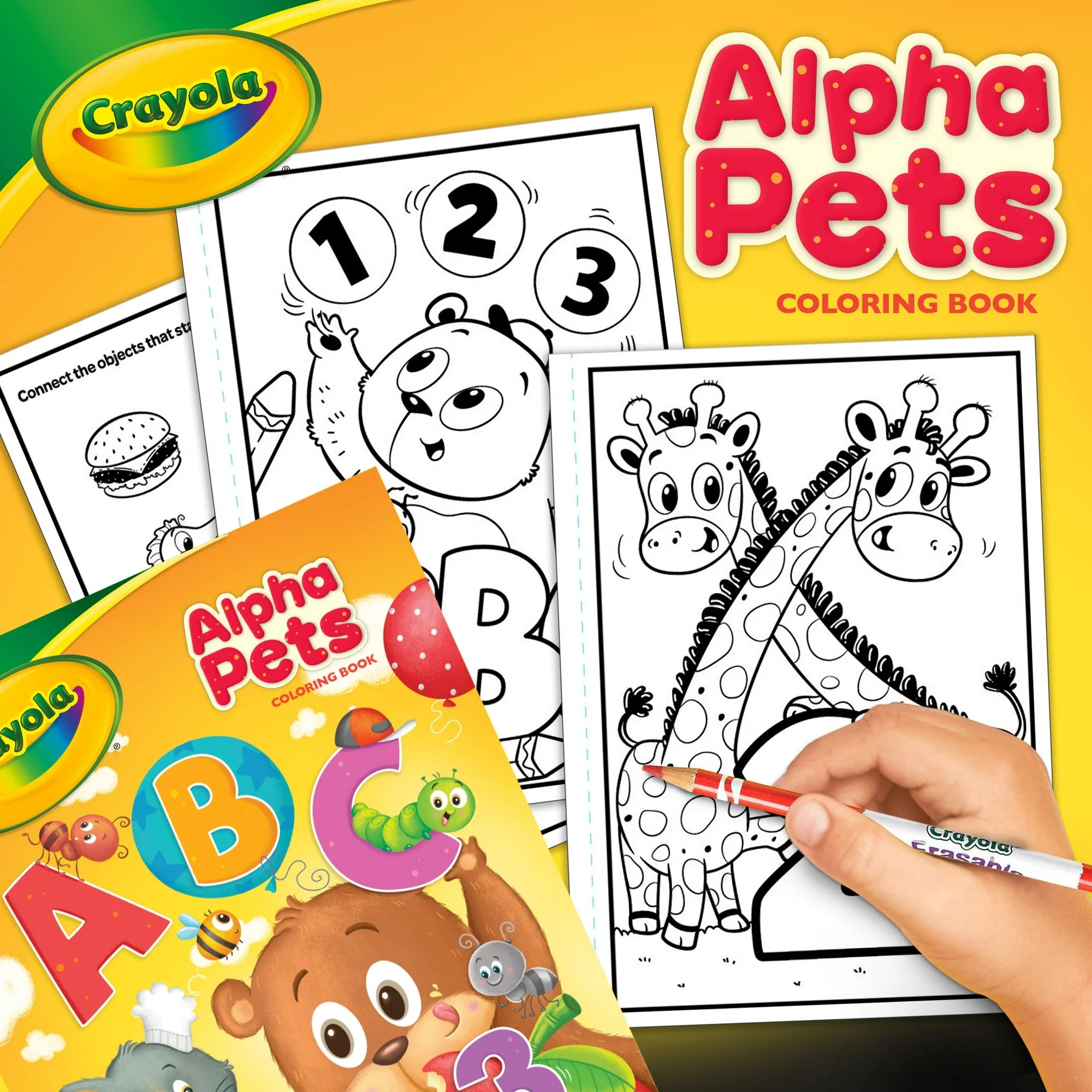 Crayola Alpha Pets Coloring Book